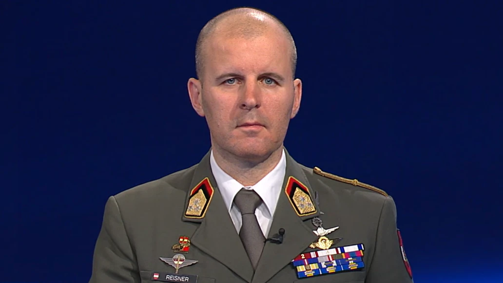 Oberst Markus Reisner am Freitagabend in der ZiB-2.