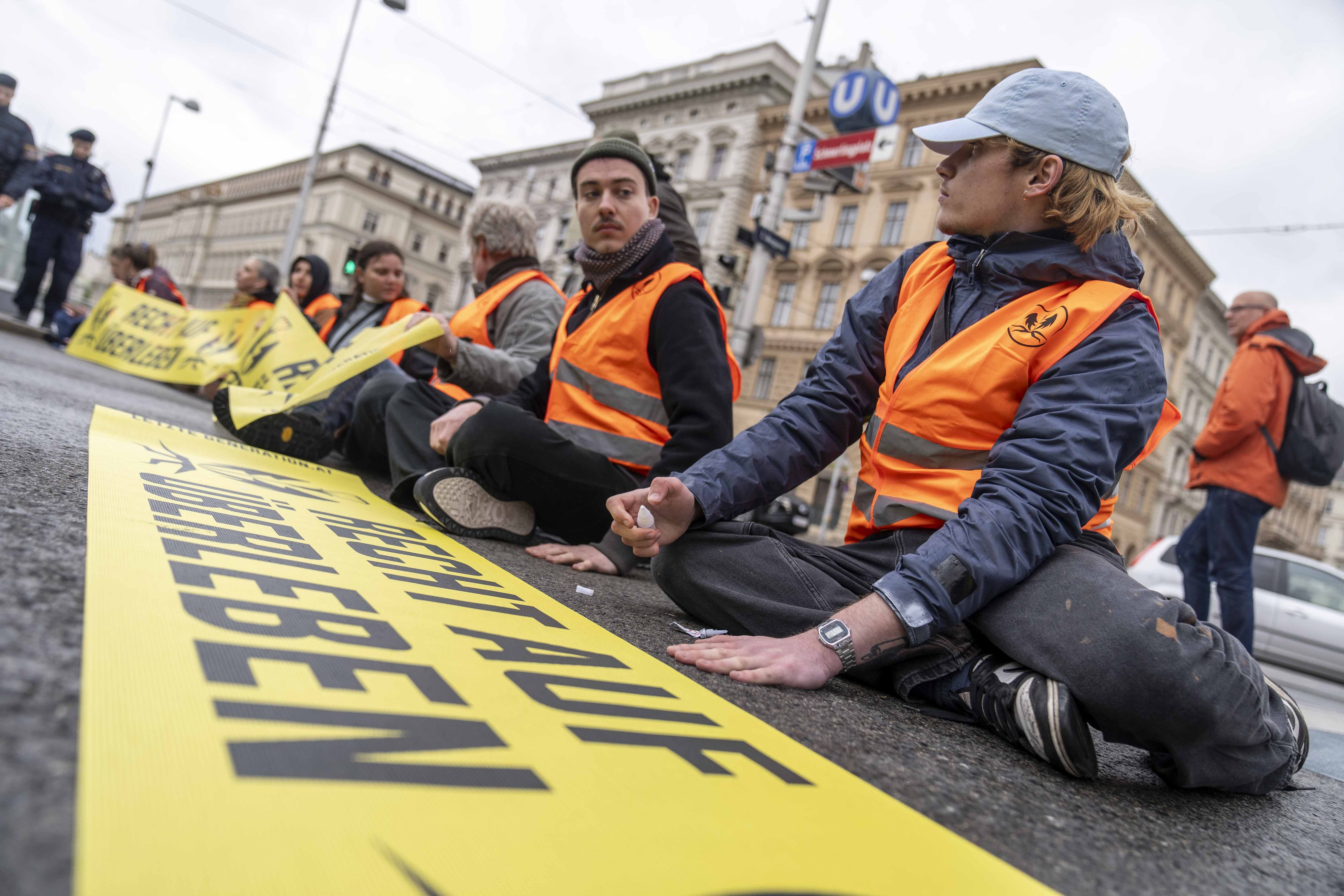 Am Freitag wurden die ersten Klima-Kleber verurteilt. 