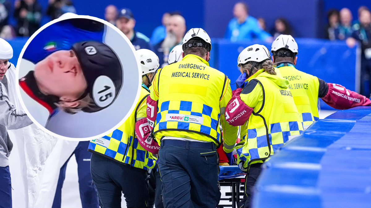 Kamila Sellier musste abtransportiert werden.