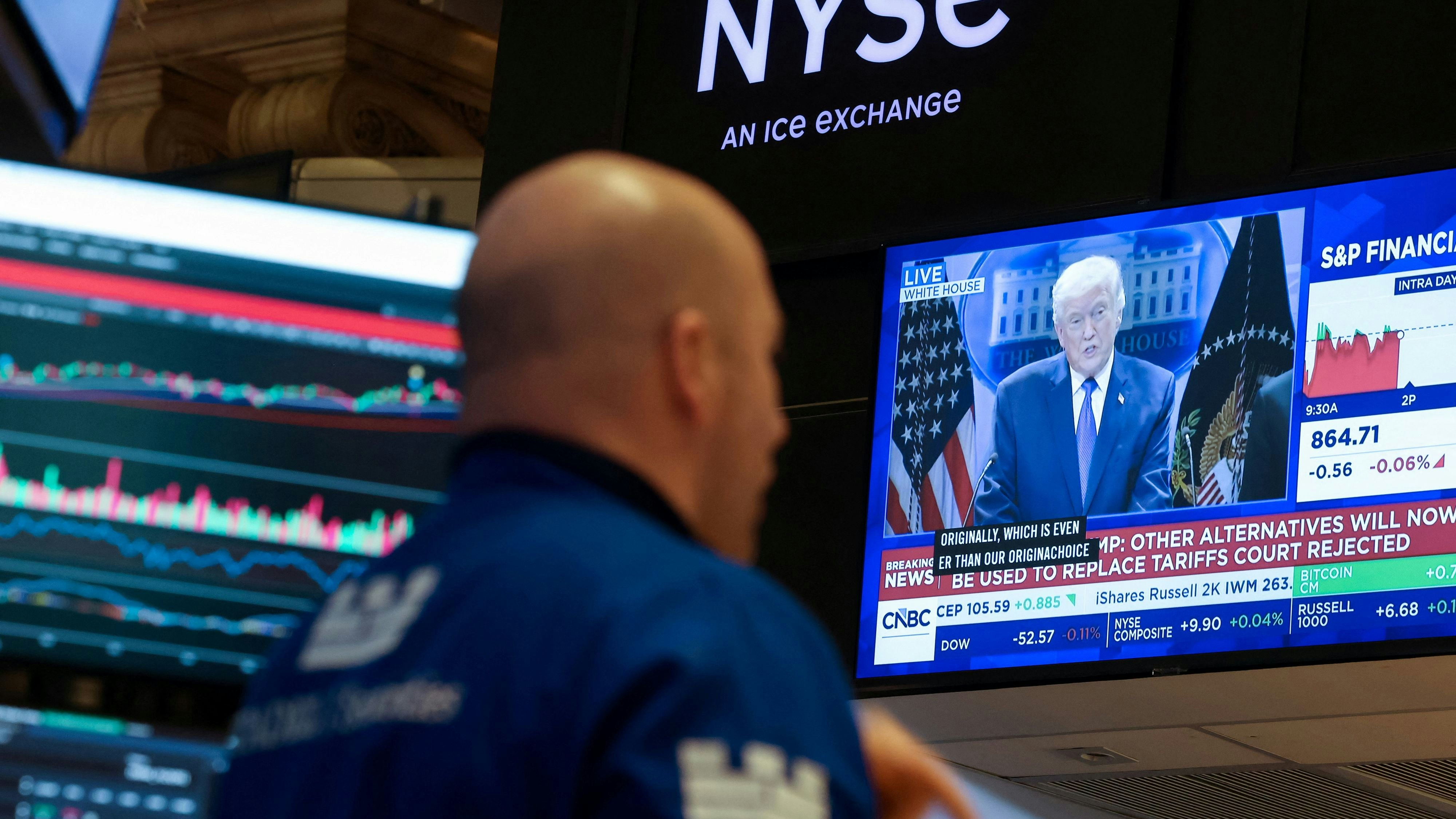 Die Börsen reagierten (vorerst?) verhalten auf das Zollurteil