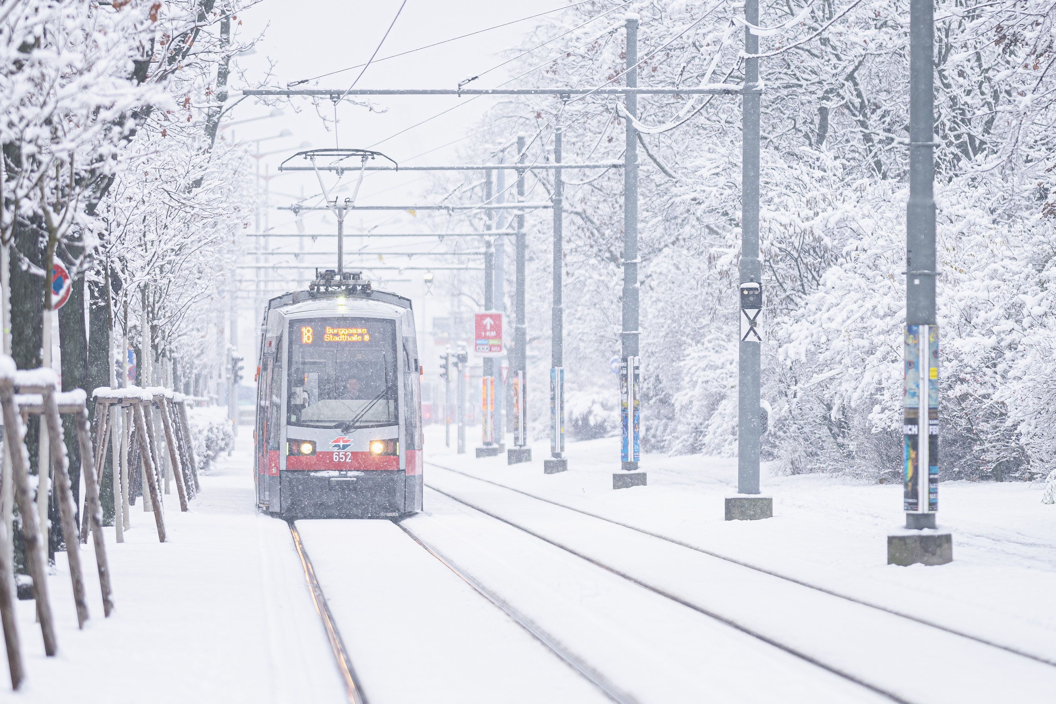 So viel Neuschnee hat Wien seit Jahren nicht gesehen. (Archivbild)
