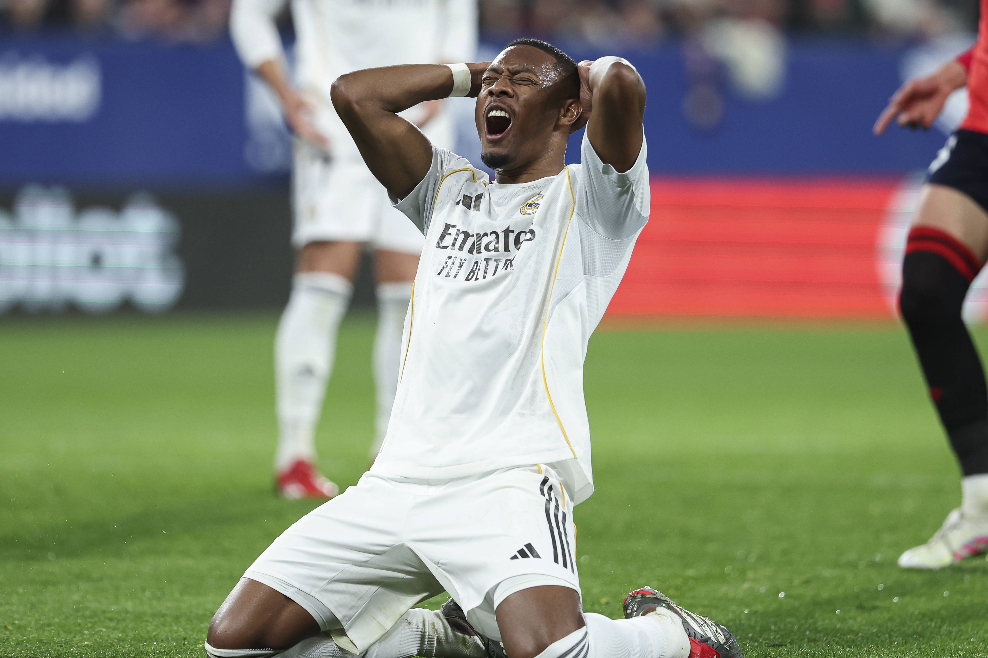 David Alaba verzweifelte.