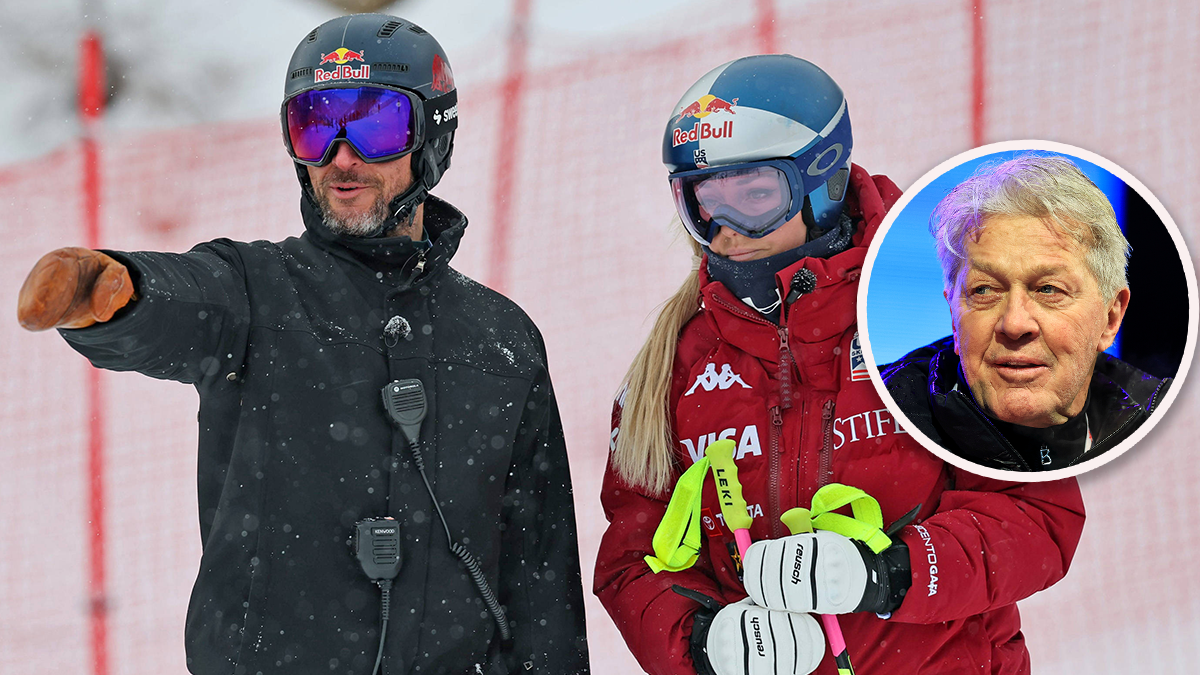 Lindsey Vonn an der Seite von Aksel Lund Svindal, den sie in ihr Betreuerteam geholt hatte. Ikone Bernhard Russi kritisierte die Vonn-Betreuer. 