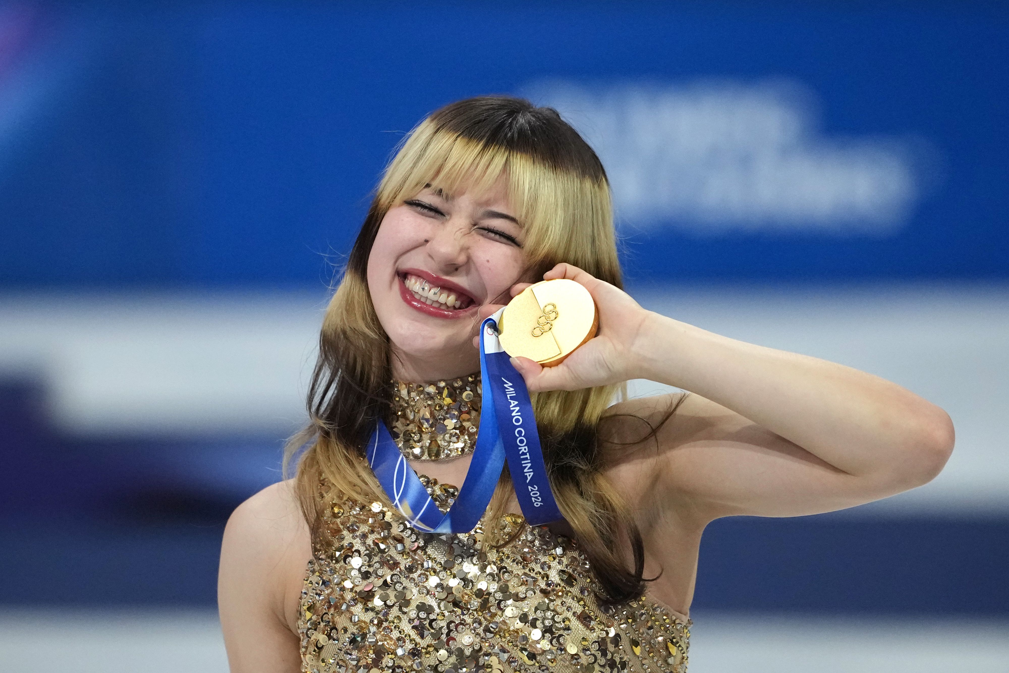Die US-Eis-Königin Alysa Liu holte sich sensationell die Olympia-Goldmedaille. 