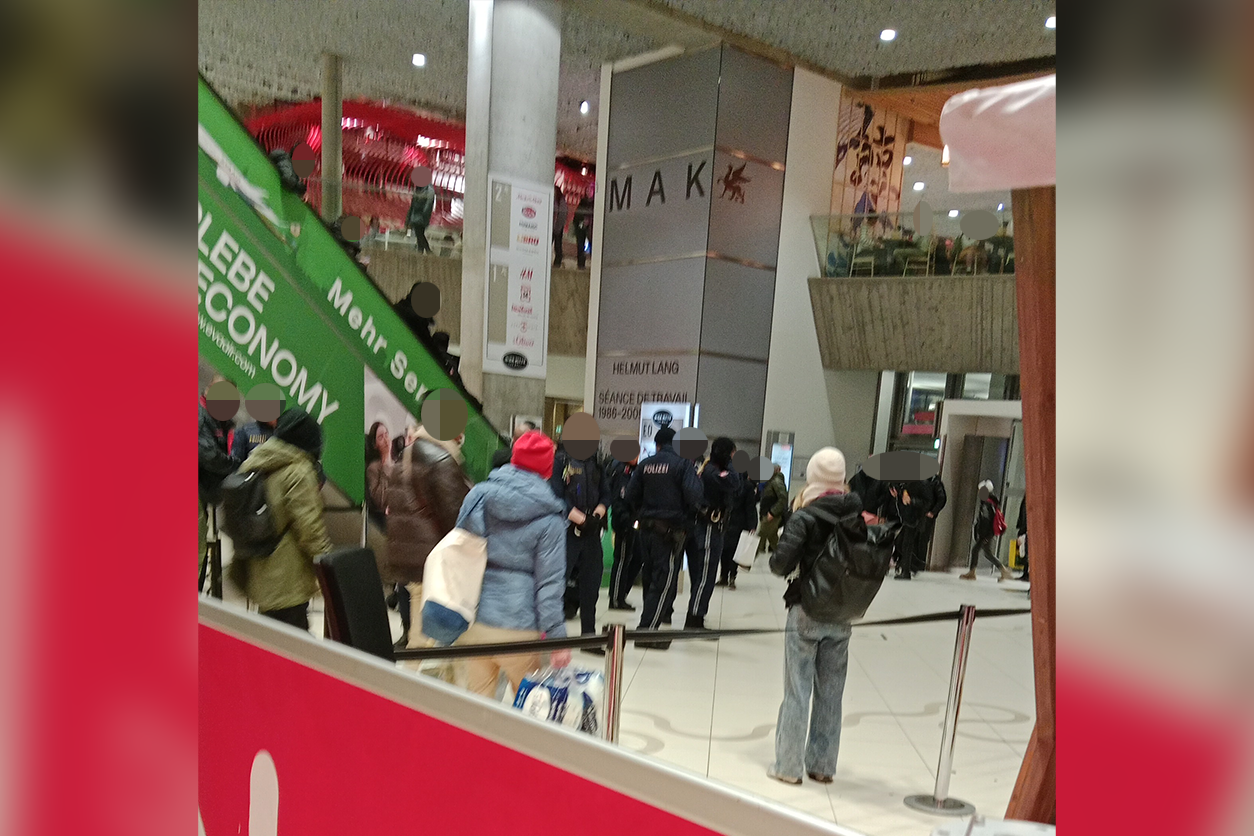 Am Samstag herrschte große Aufregung in einem Wiener Kaufhaus.