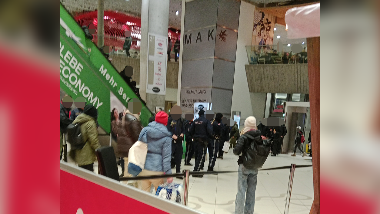 Am Samstag herrschte große Aufregung in einem Wiener Kaufhaus.