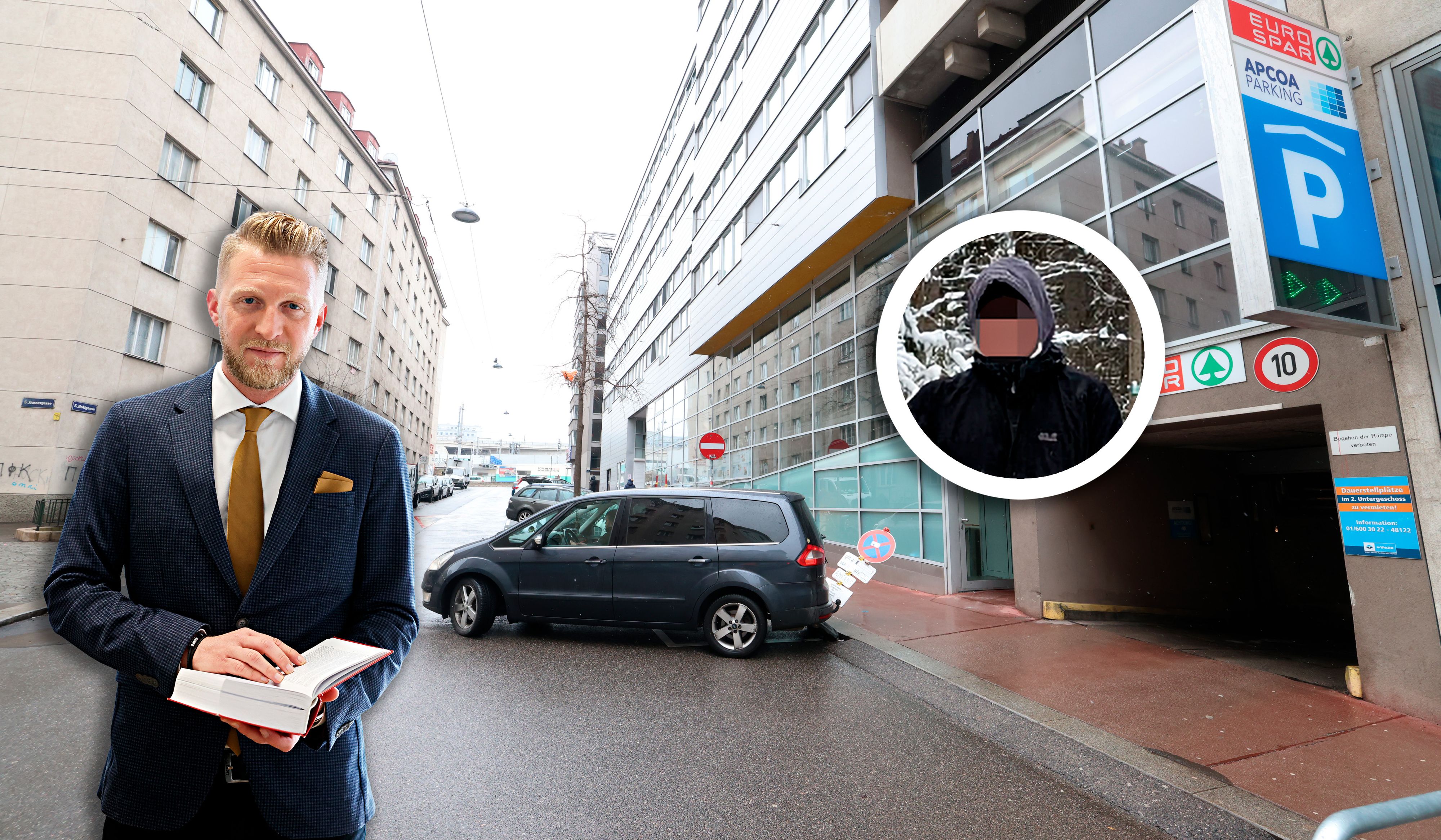 Heute.at - Wiener an selber Stelle zweimal von Autos umgefahren