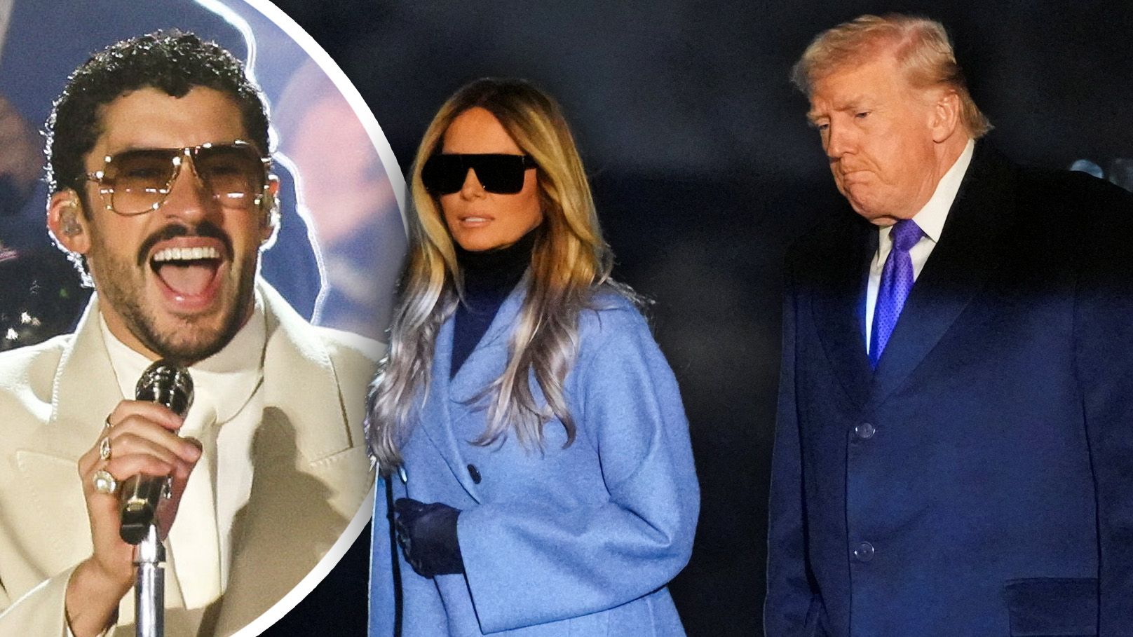 Melania Trump warb im Netz mit einem Lied von Donald Trumps Feind Bad Bunny.