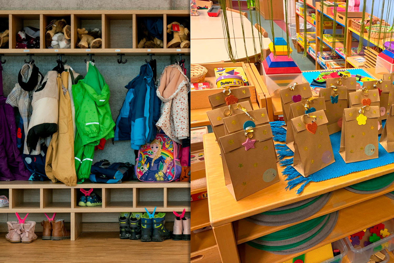 In einem Wiener Kindergarten wurde ein Ramadan-Kalender aufgestellt. 