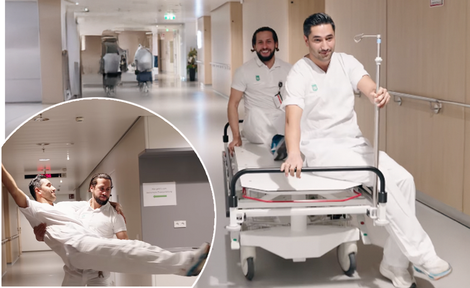 Heute.at - Biathlon im Krankenhaus – Grazer Spital geht viral