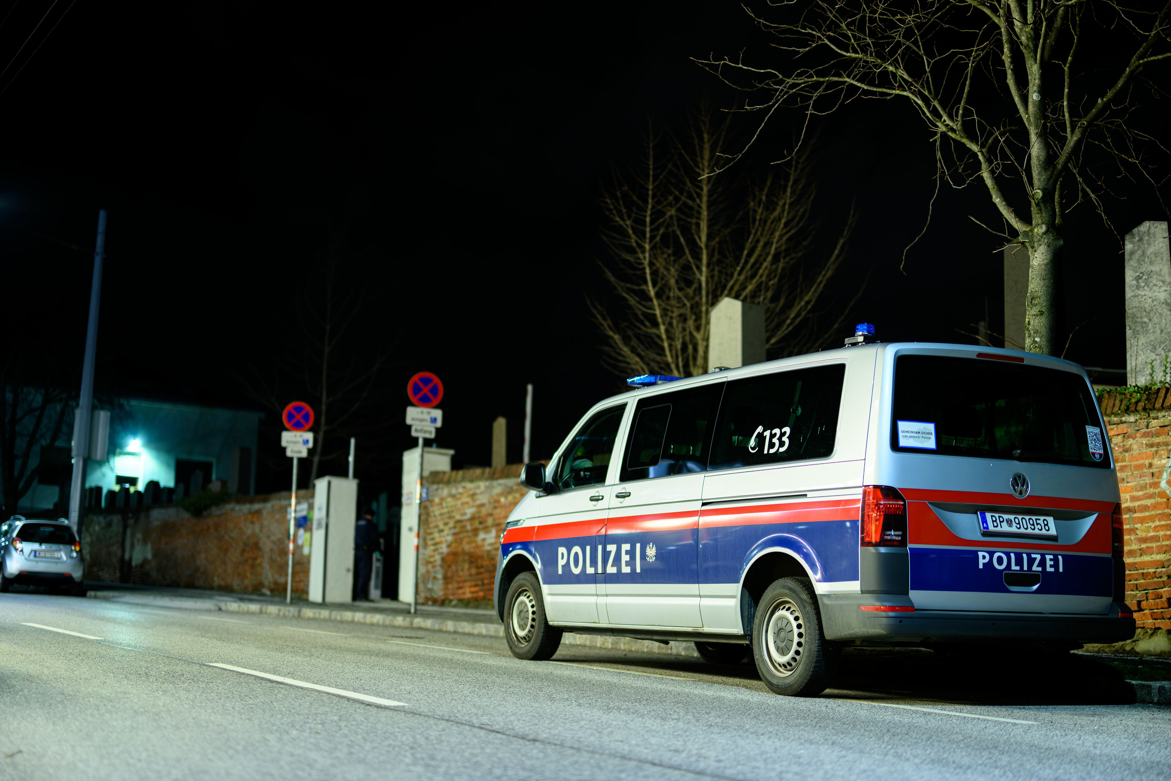 Die Polizei hat den Fundort abgesichert. 