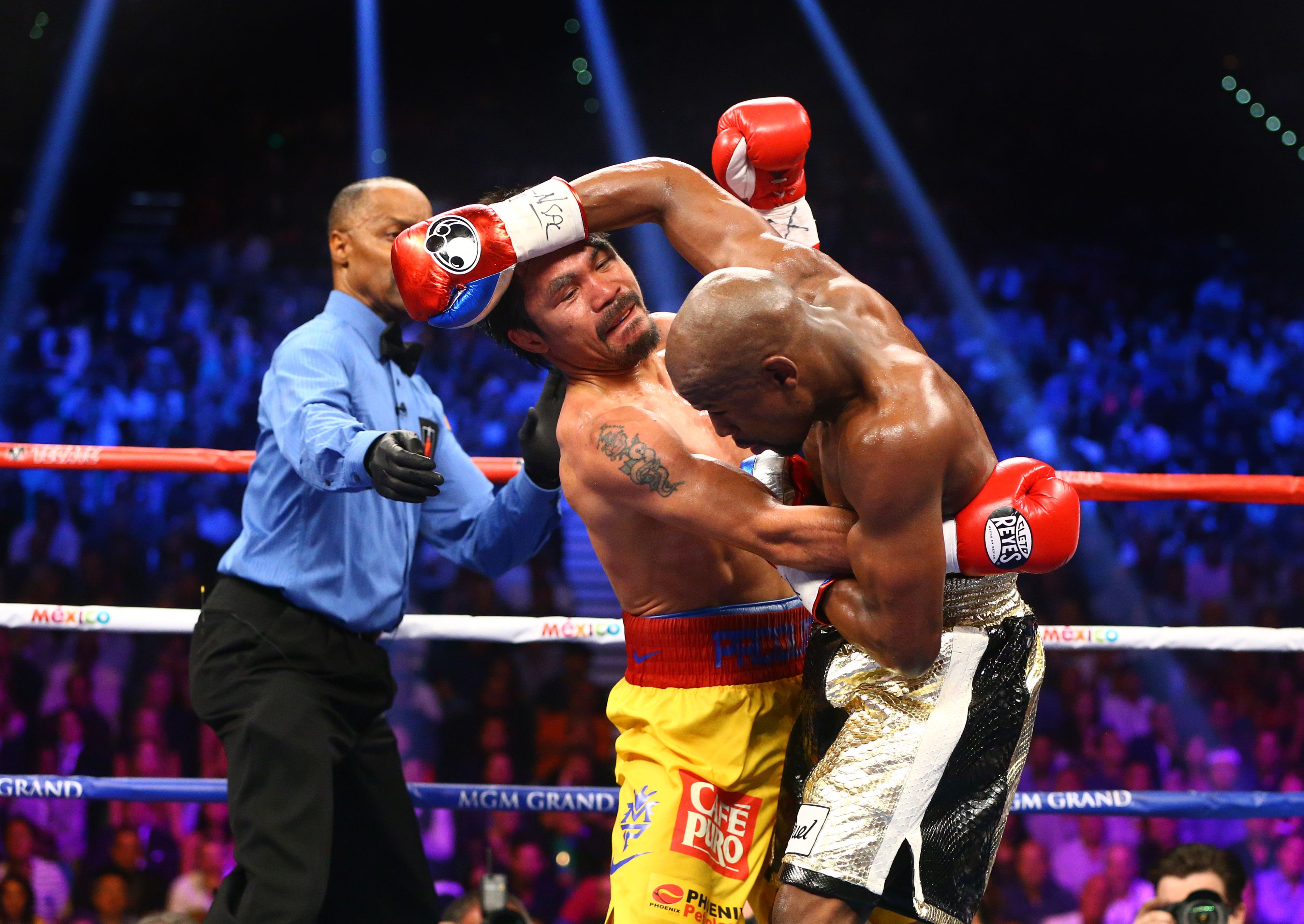 Manny Pacquiao und Floyd Mayweather