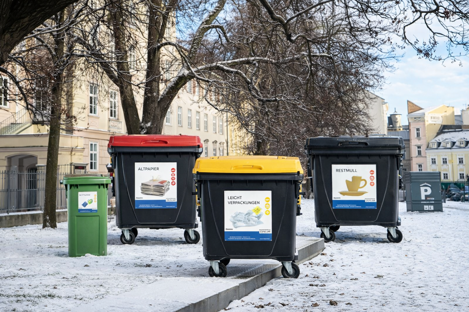 Schon Kinder sollen jetzt lernen, welche Müllcontainer wofür gedacht sind.