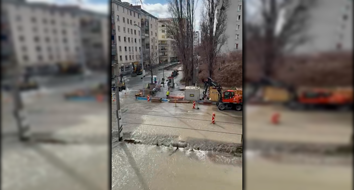 Land unter in der Leopoldstadt