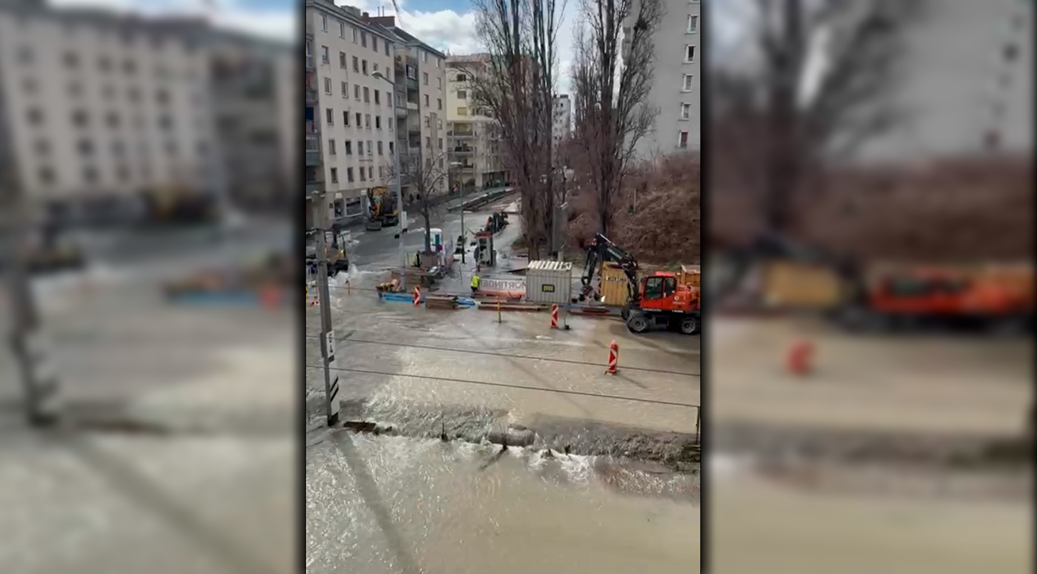 Land unter in der Leopoldstadt