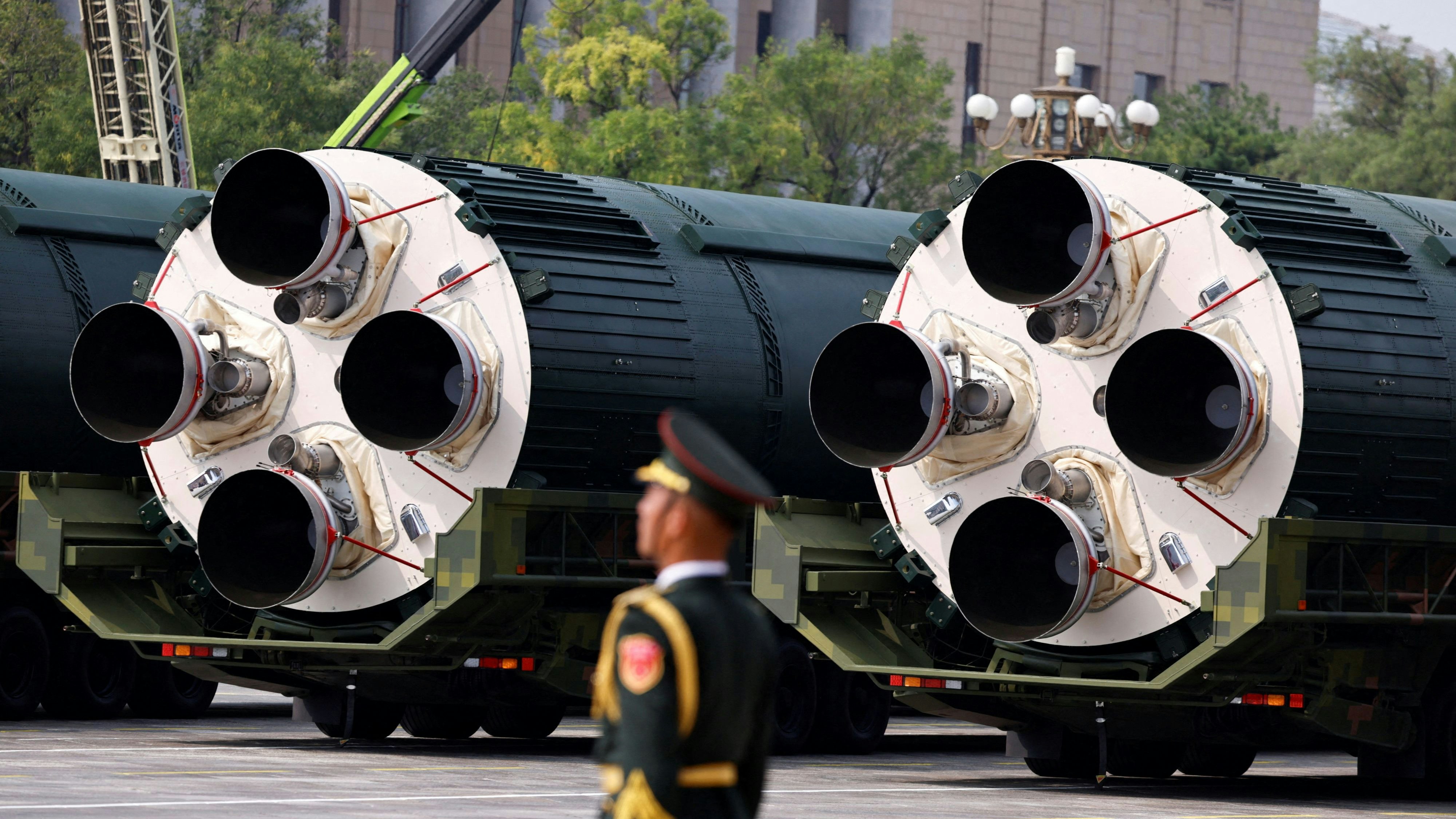 China habe "sein Atomarsenal absichtlich und ohne Einschränkung massiv" ausbauen können, warnen die USA.