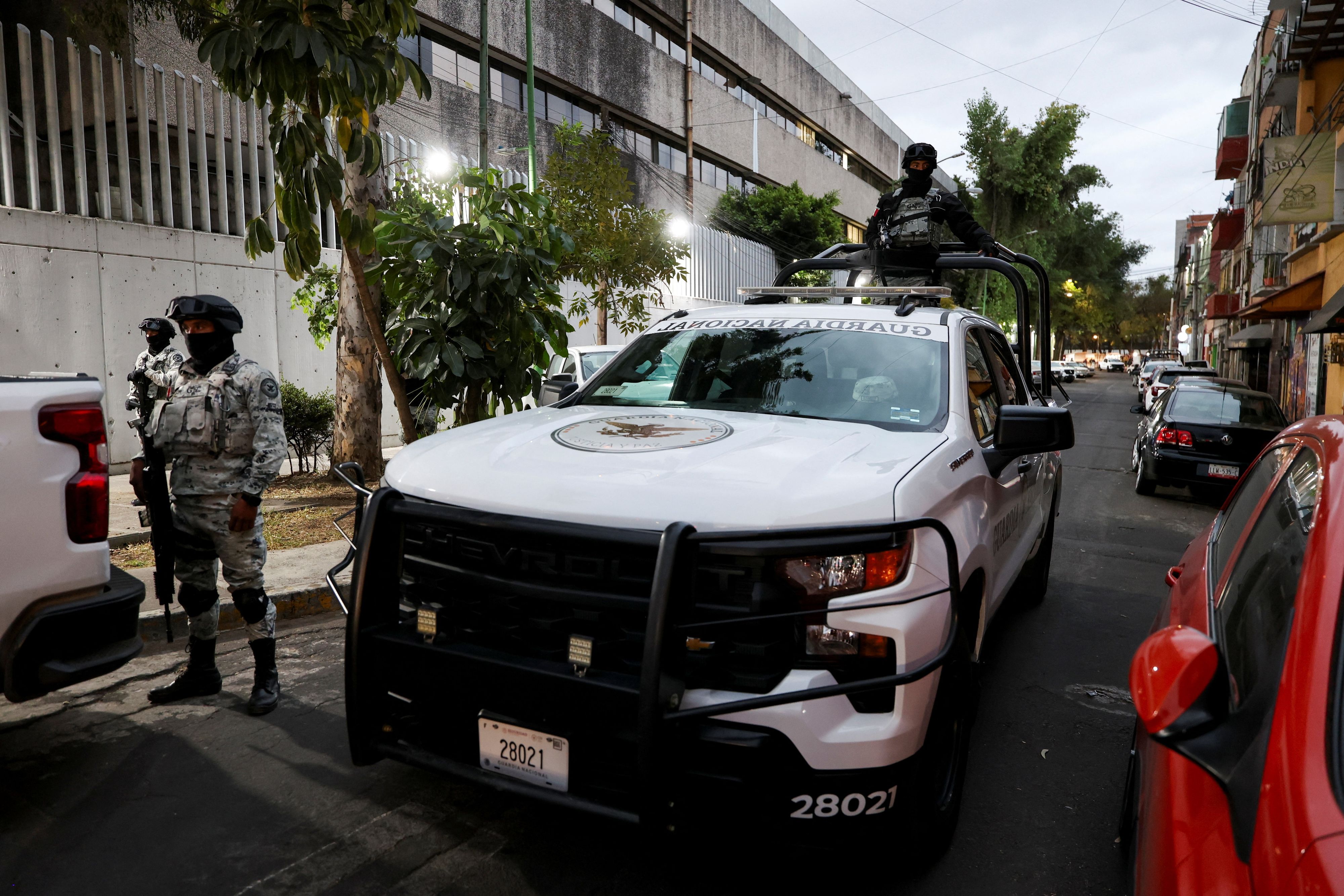 Militär und Polizei stehen in Mexiko im Großeinsatz.