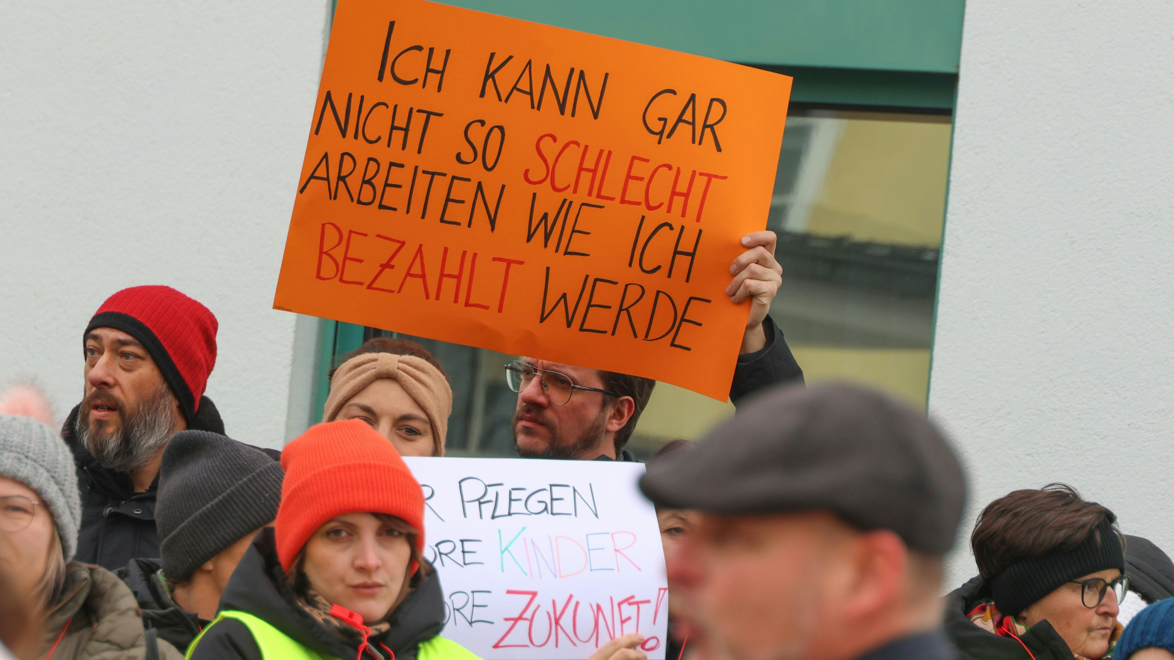 Schon am 22. Jänner beteiligten sich fast alle OÖ-Ordensspitäler am Streik. Am 3. März könnte es wieder so weit kommen.