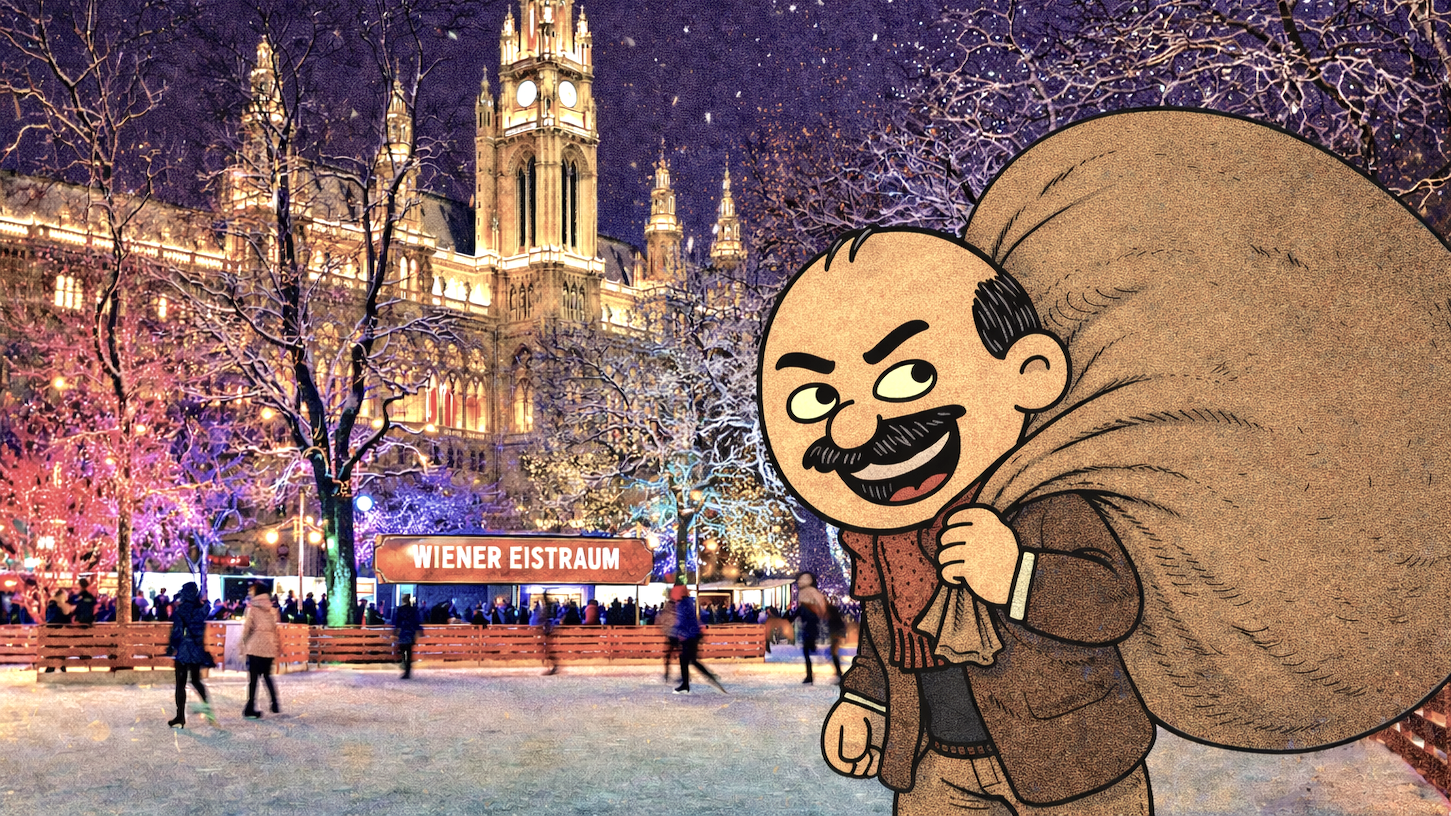 Was treibt Herlicek abends am Wiener Eistraum?