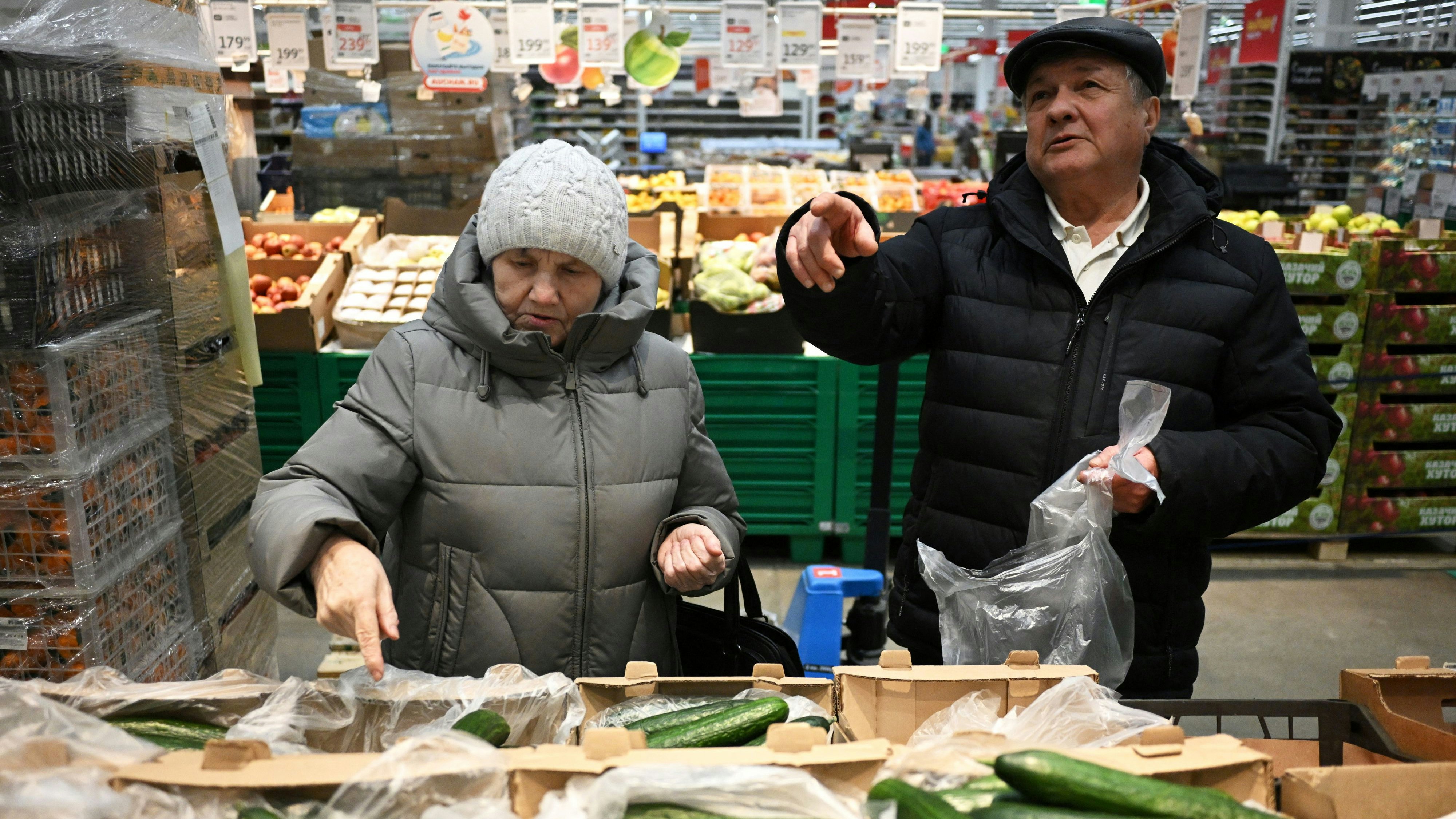 Zuletzt sind auch die Gurken-Preise in Russland in exorbitante Höhen geschossen.
