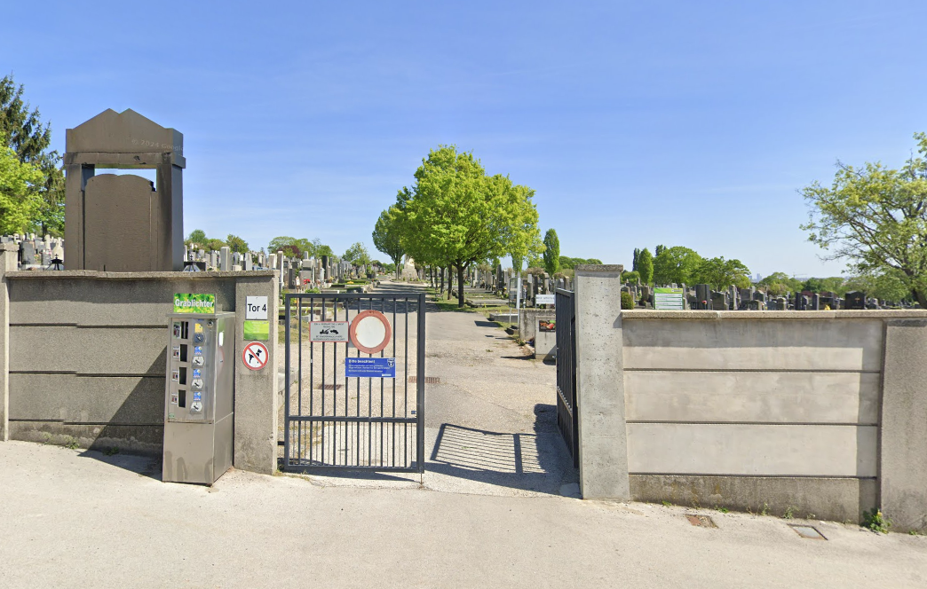 Vom Ort der Andacht zum Ort des Schreckens: Der Friedhof Baumgarten.