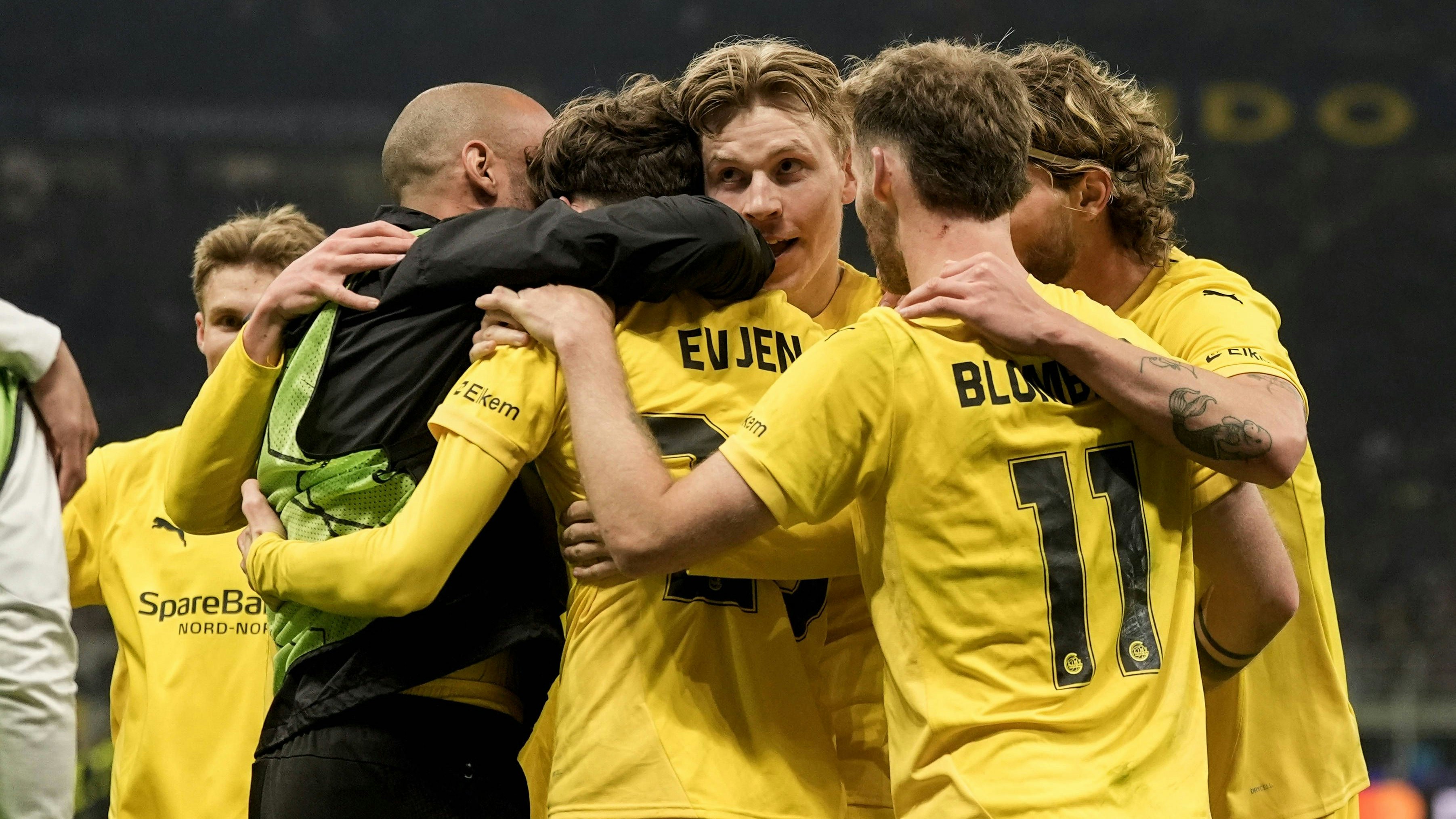 Norwegen-Sensationsteam Bodö/Glimt jubelt auch gegen Inter Mailand. 