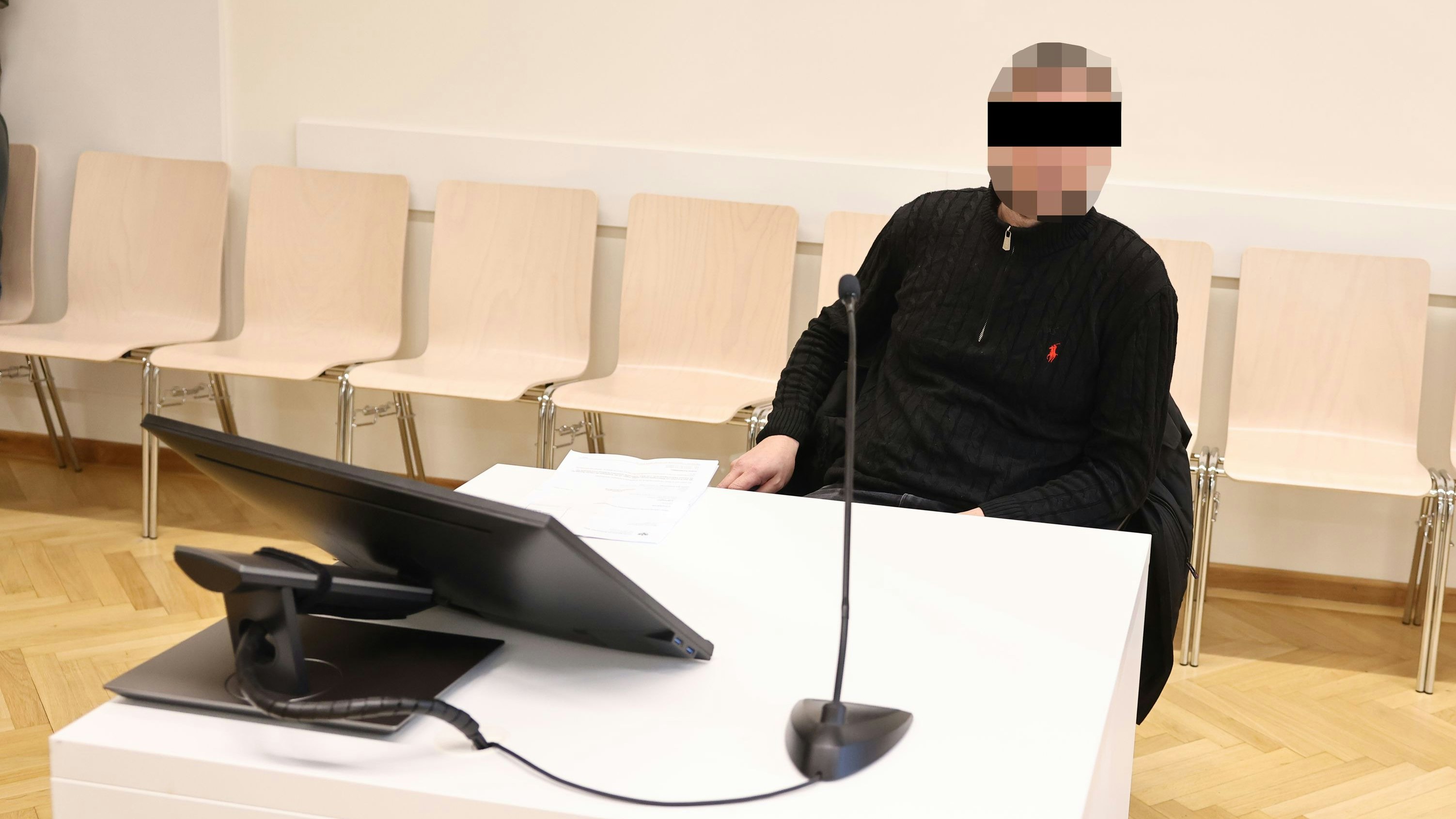 Verdächtiger am Wiener Landesgericht. 