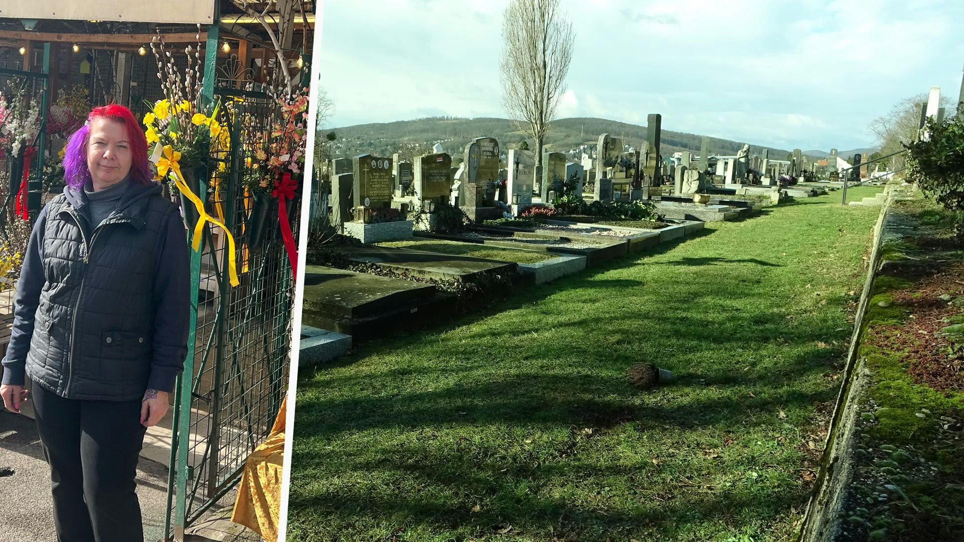 Ein Friedhofsbesuch endete am Montag in einer Tragödie. Am späten Nachmittag wurde auf dem Friedhof Baumgarten in Penzing eine 65-jährige Wienerin tot aufgefunden. Im dringenden Tatverdacht steht ein 14-jähriges Mädchen. Die Polizei hat den Tatort auf dem Friedhof Baumgarten in Penzing großräumig abgesperrt.