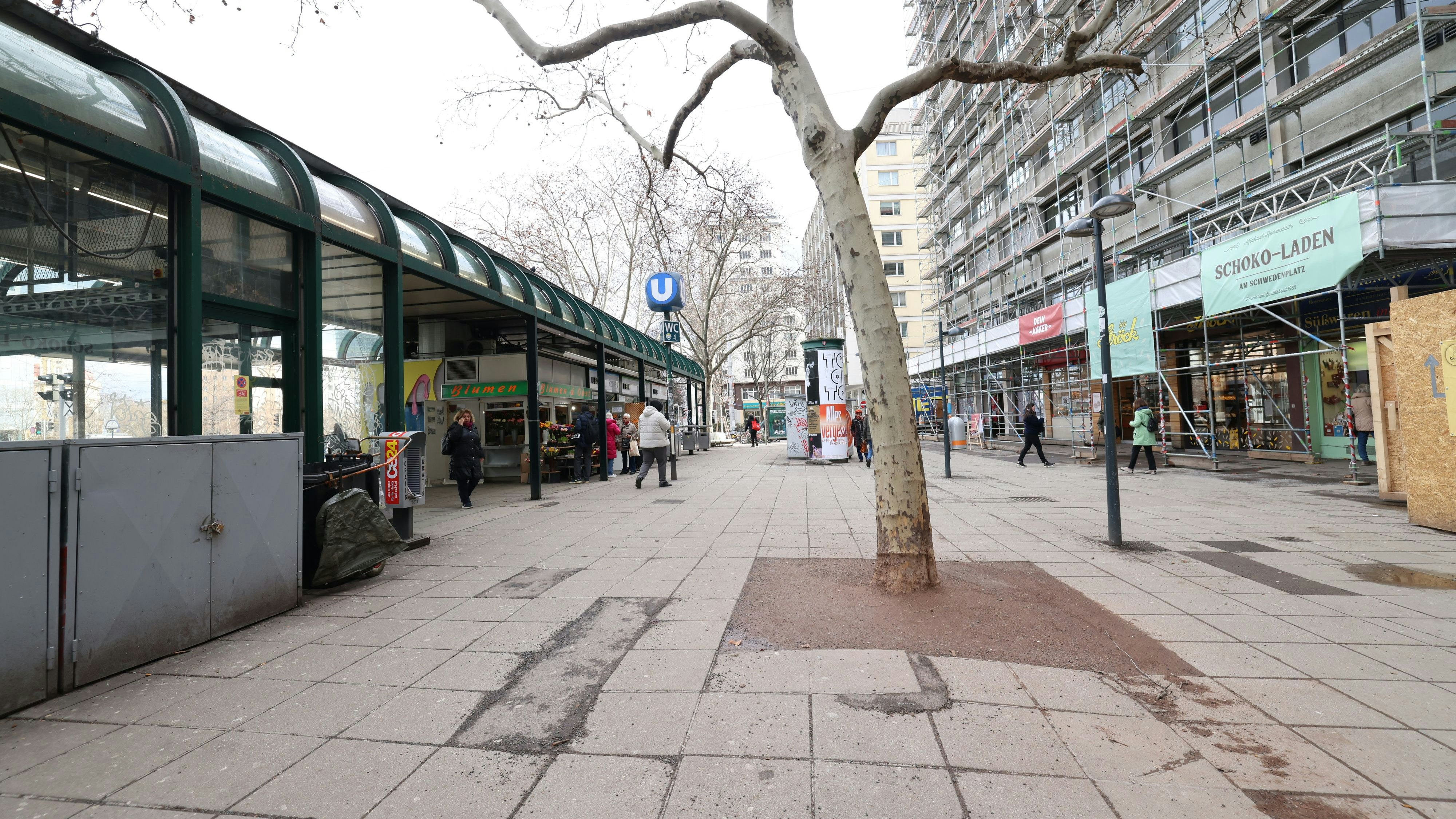 Betonwüste Schwedenplatz