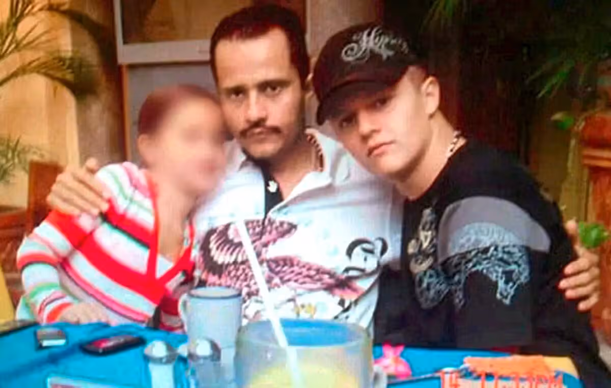 Nemesio Oseguera Cervantes mit seinem Sohn Rubén Oseguera, der in den USA in Haft sitzt.