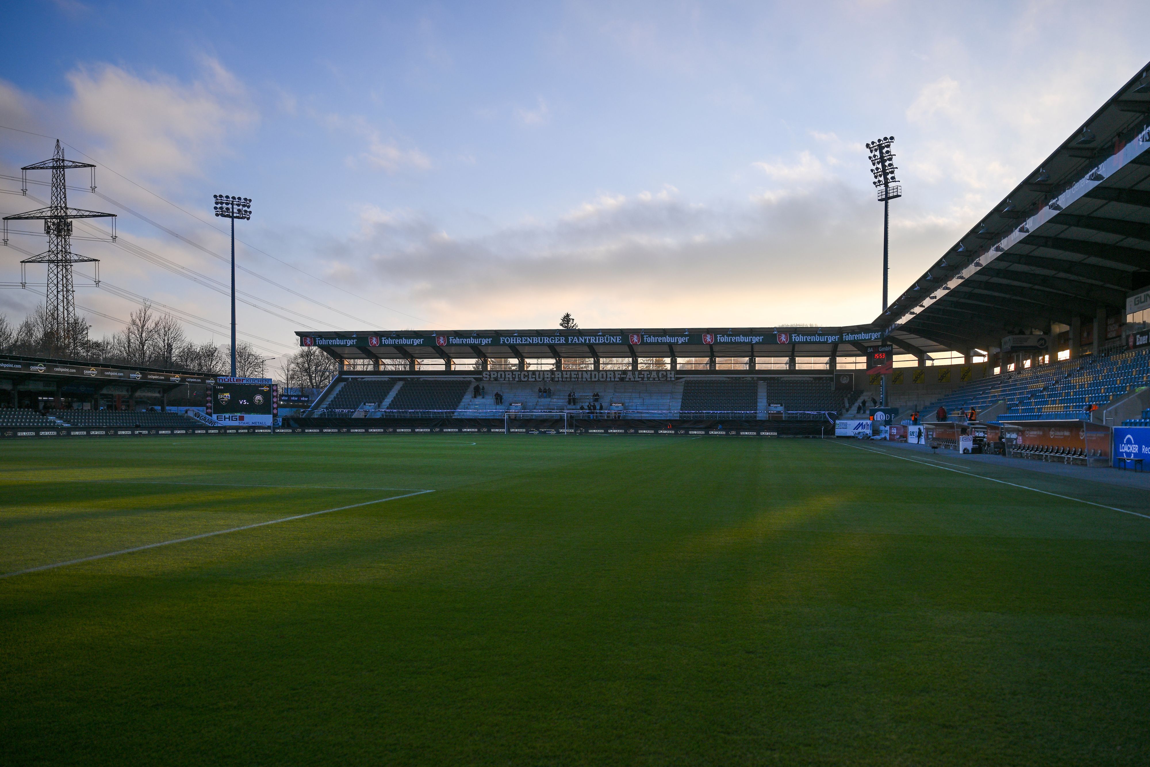 Die Cashpoint Arena in Altach.