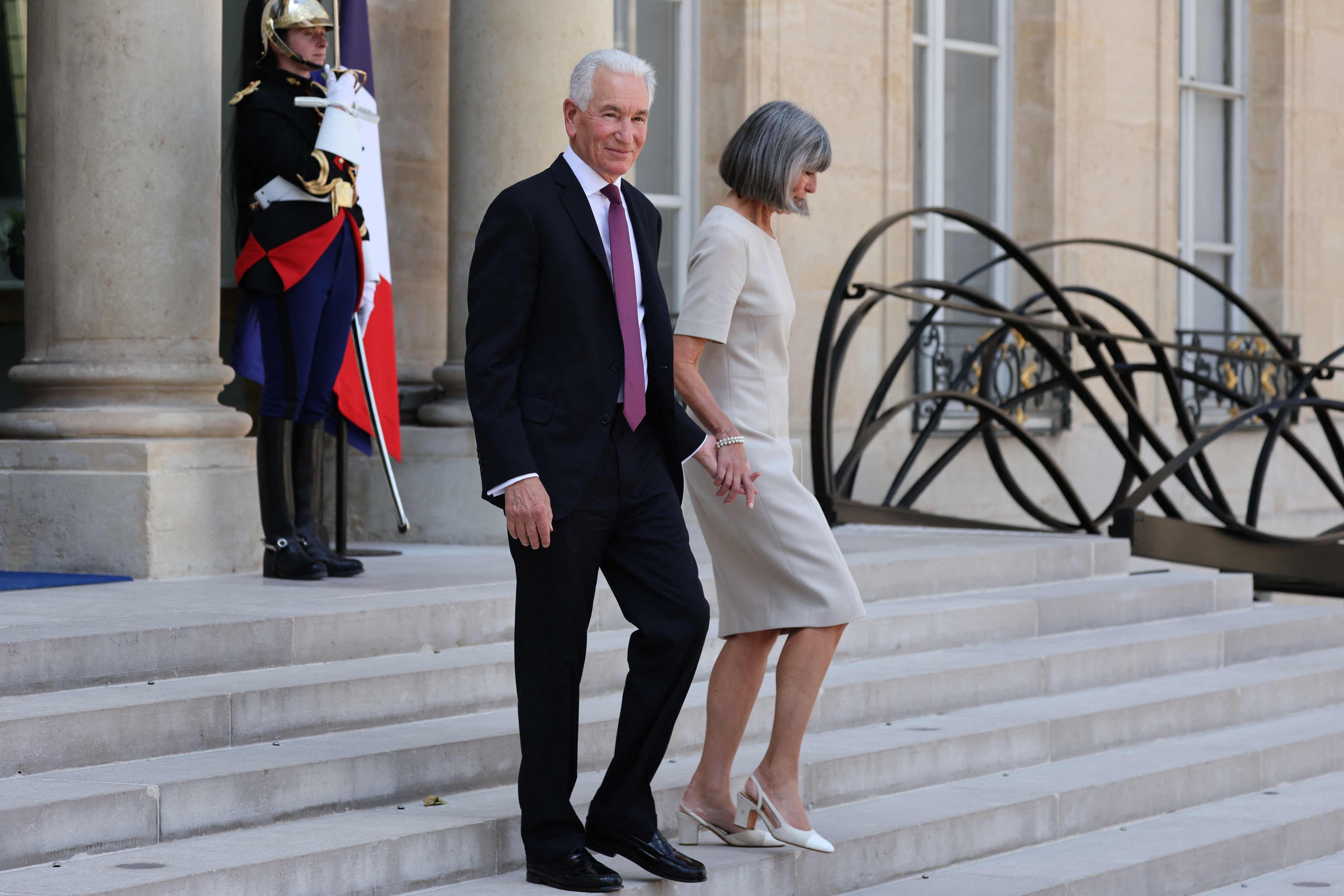 US-Botschafter Charles Kushner, hier mit Ehefrau Seryl, hat ein Kontaktverbot mit Frankreichs Regierung