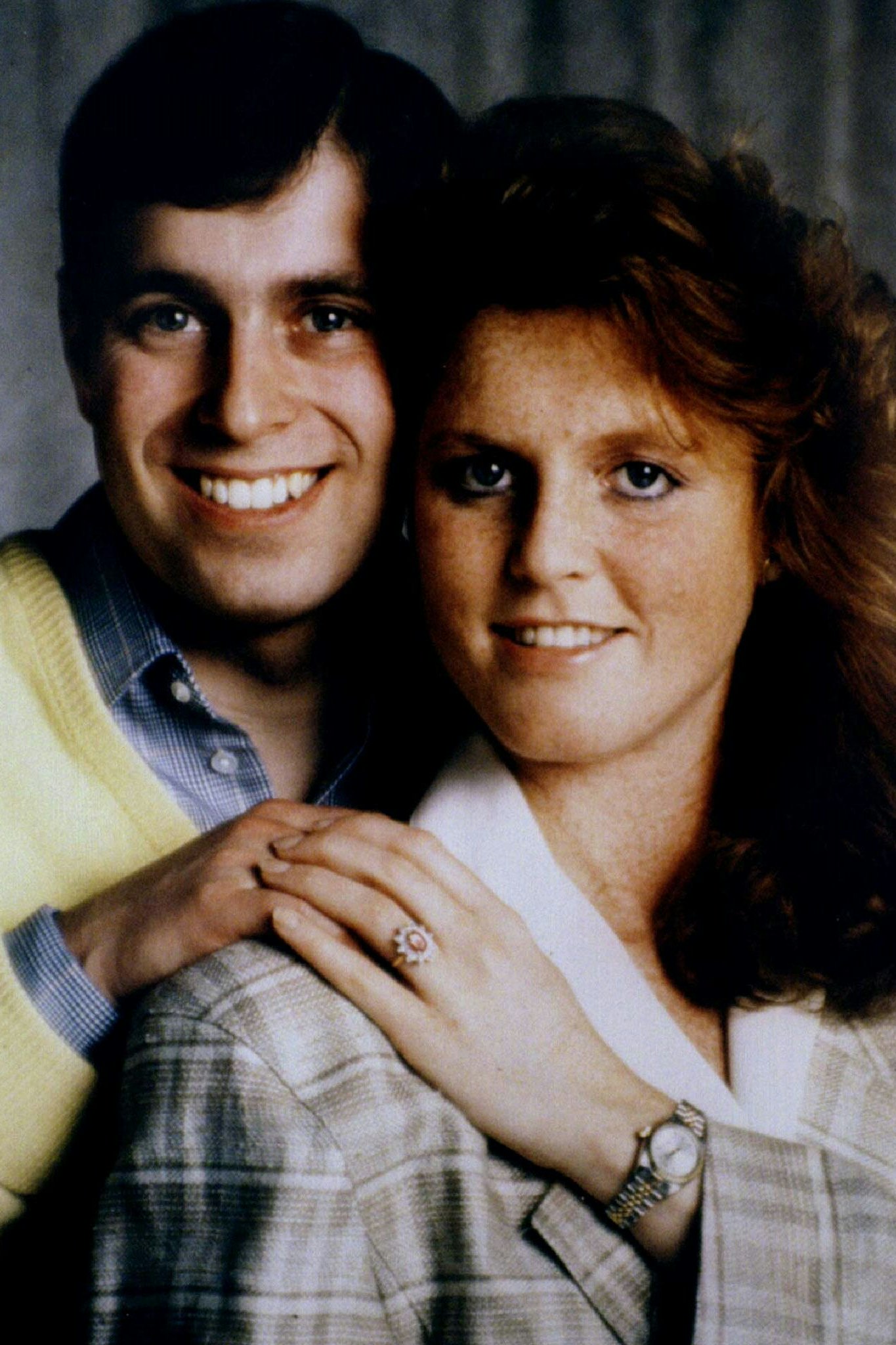 Der Anfang vor 40 Jahren: das frisch verlobte Paar Andrew und Sarah im Frühjahr 1986, im Juli darauf wurde geheiratet