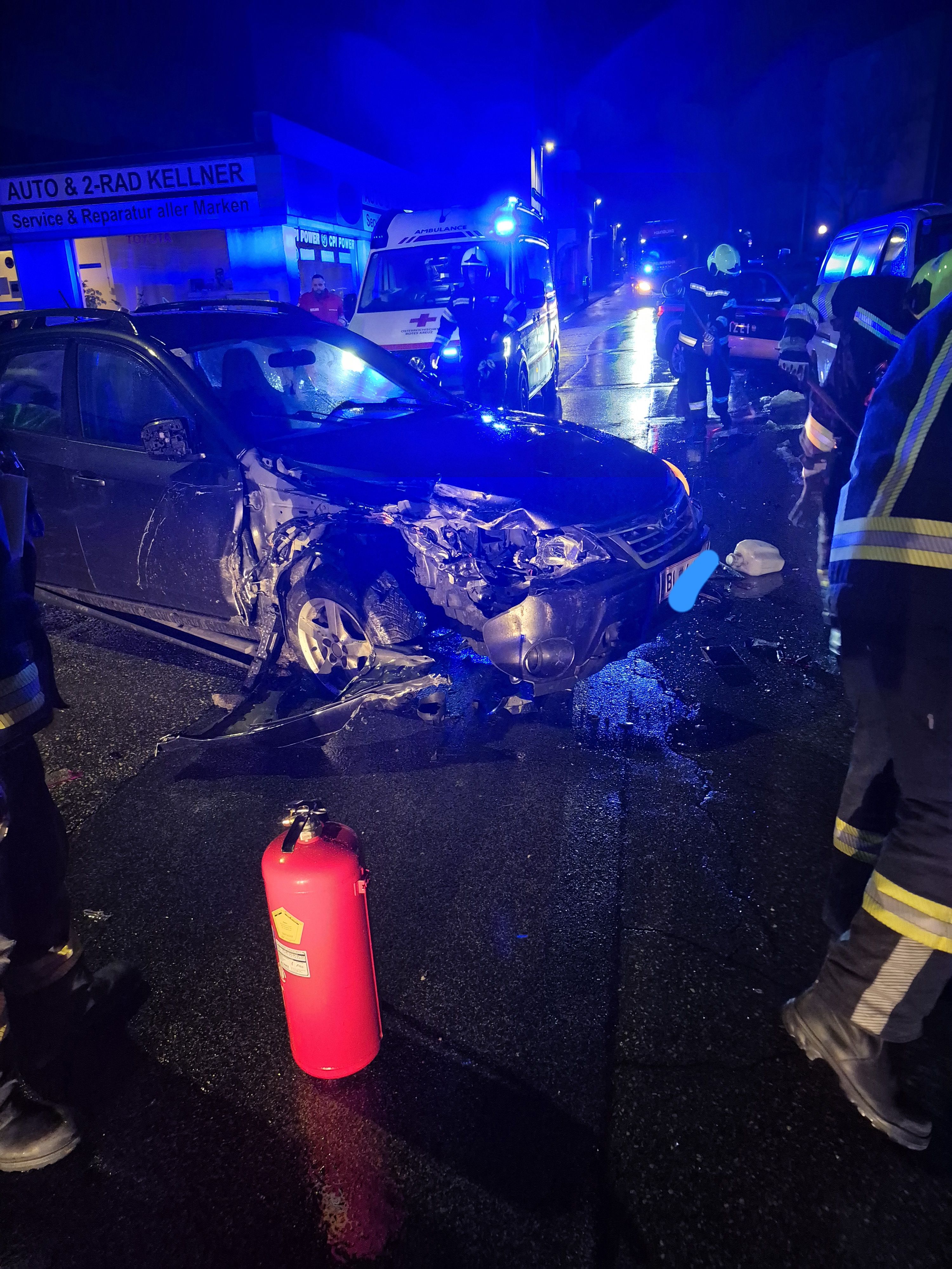Am Montag kam es in Hainburg an der Donau zu einem Verkehrsunfall – das war aber nicht das Einzige, was passiert war.