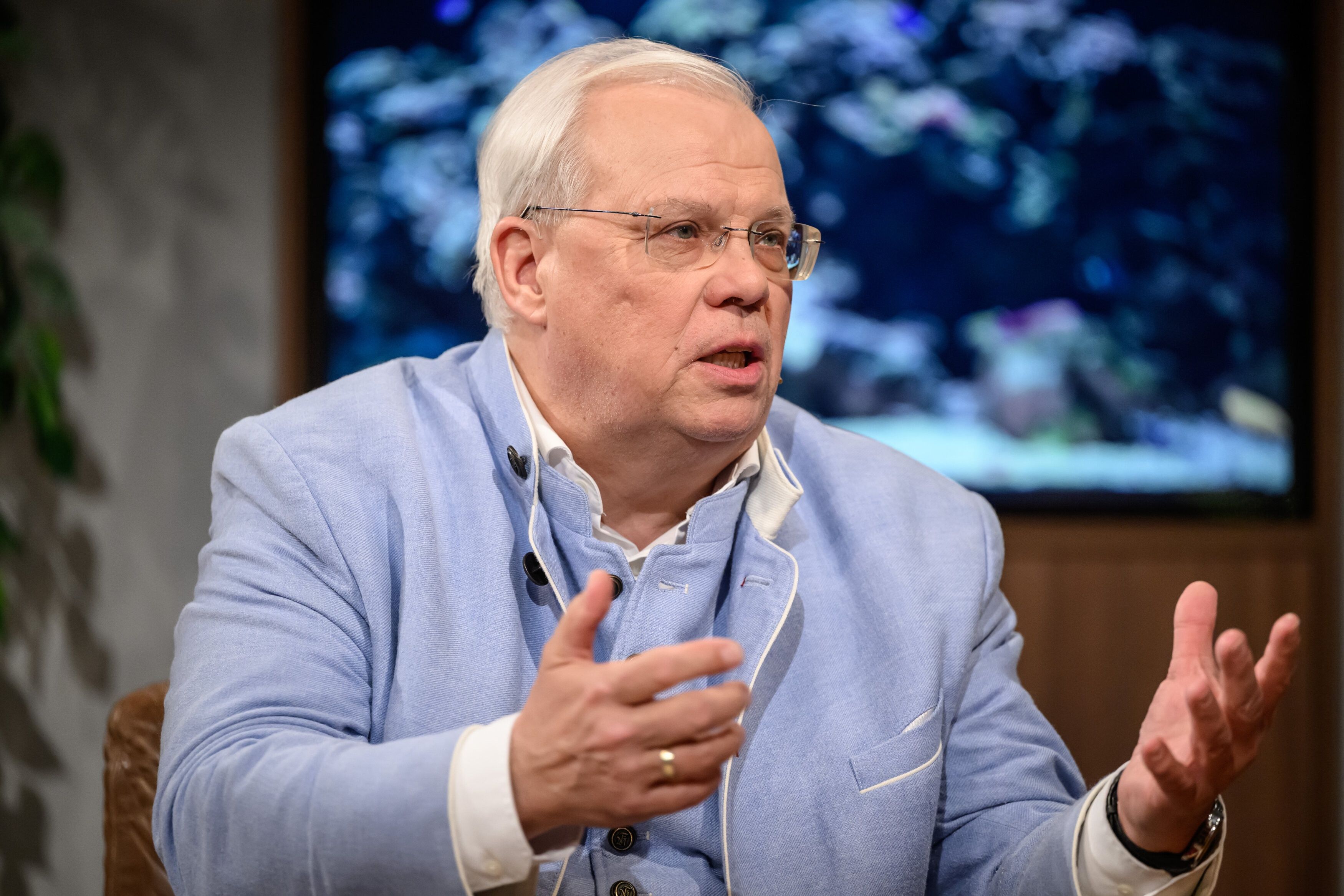 Christian Wehrschütz war am Montag in der Late Night Satire Talkshow 