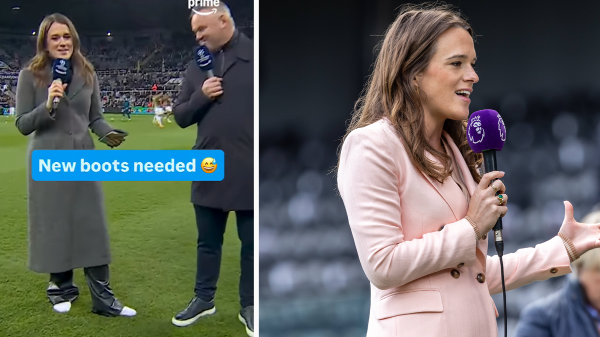 Alex Aljoe stand plötzlich ohne Schuhe da.