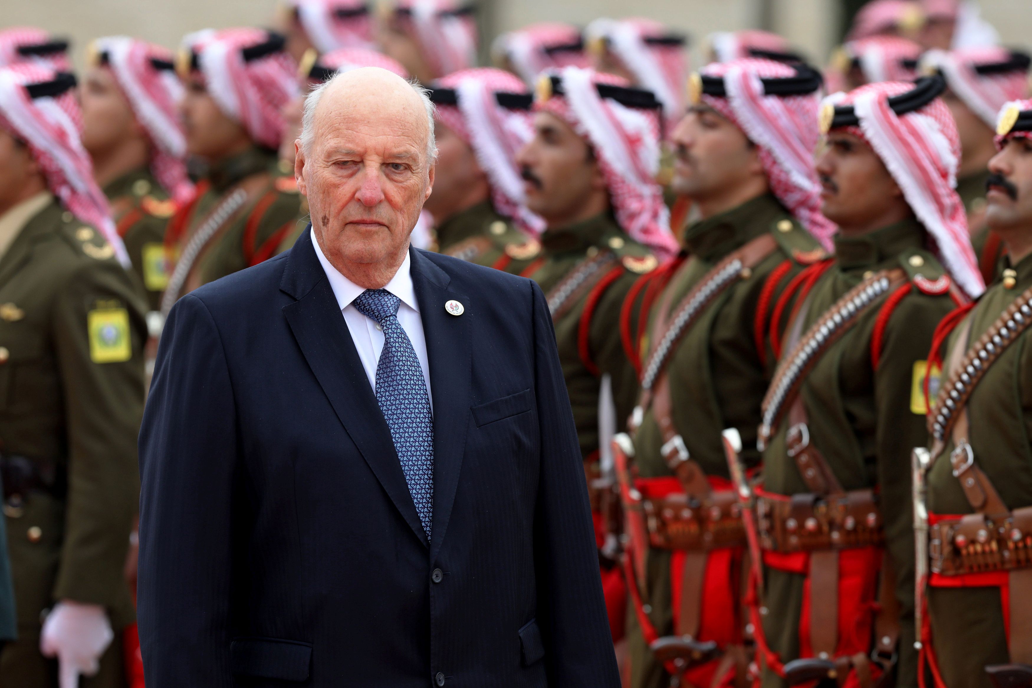 König Harald von Norwegen.