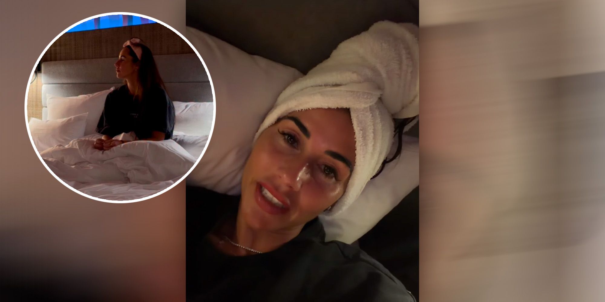 Sarah Engels muss sich erholen.