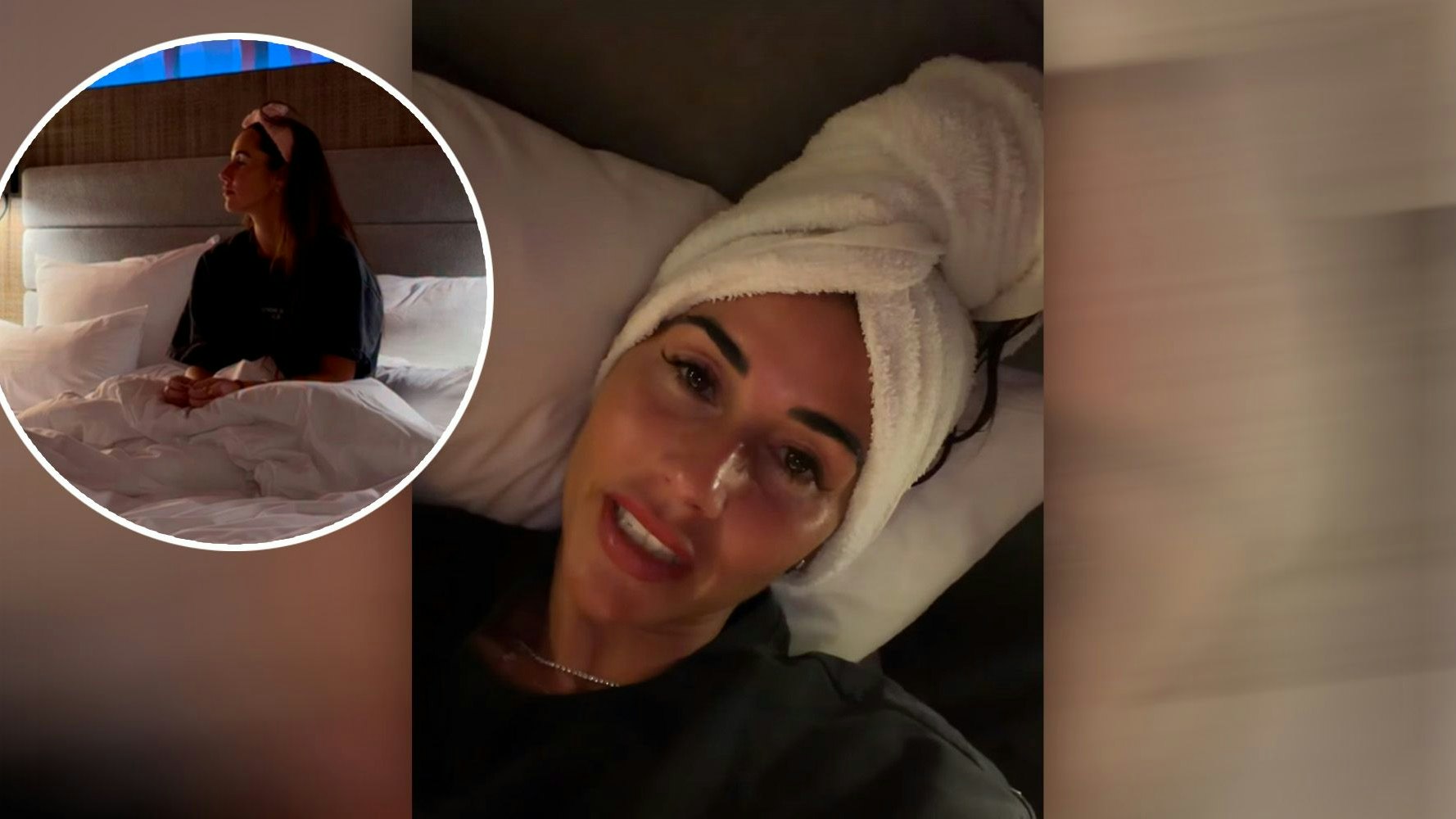 Sarah Engels muss sich erholen.