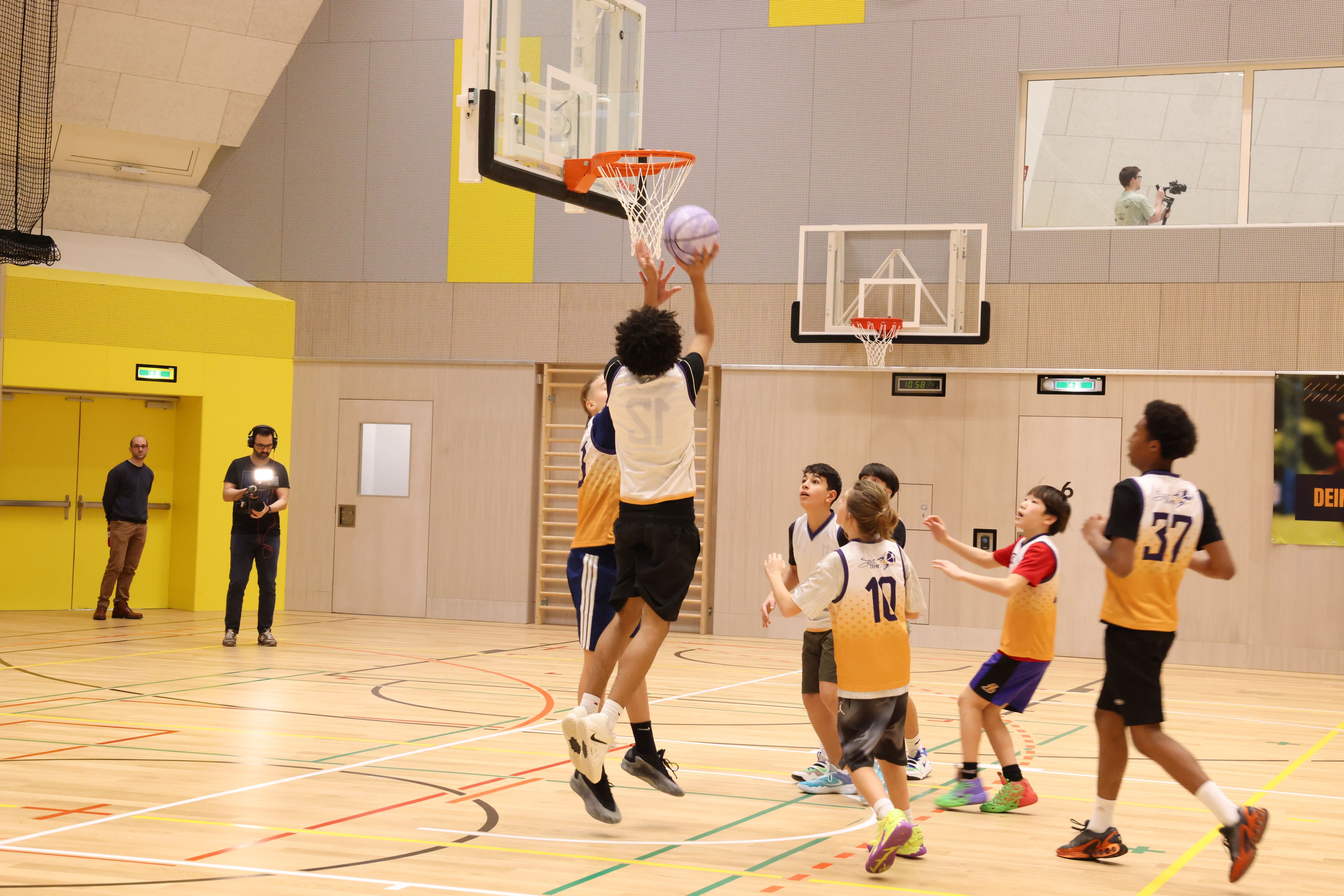 Die Halle wird künftig von der Sportmittelschule (SMS10) und der Musik- und Informatikschule Wendstattgasse genutzt.