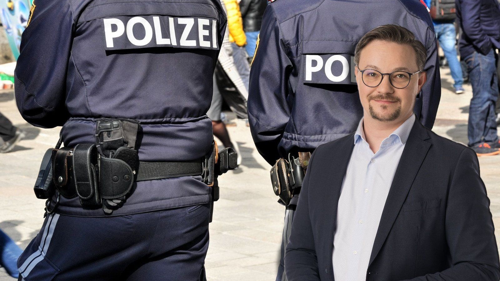Stefan Berger, Obmann der FPÖ-Favoriten, fordert mehr Polizei für den Bezirk.