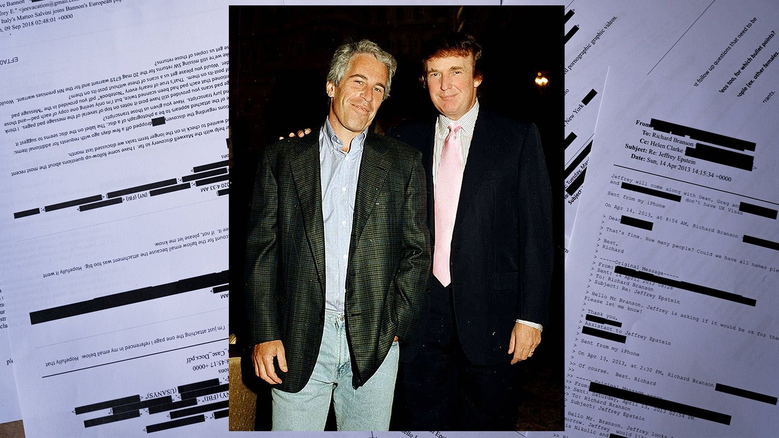 Das US-Justizministerium soll im Fall Jeffrey Epstein Dokumente mit Vorwürfen gegen Donald Trump zurückgehalten haben. 