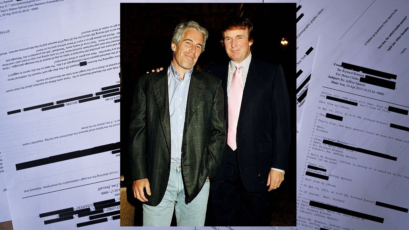 Heute.at - Epstein-Akten: Brisante 50 Seiten über Trump fehlen