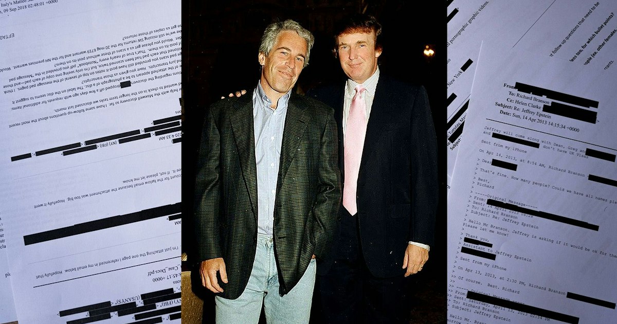 "Illegal zurückgehalten" – Epstein-Akten: Brisante 50 Seiten über Trump fehlen | Heute.at