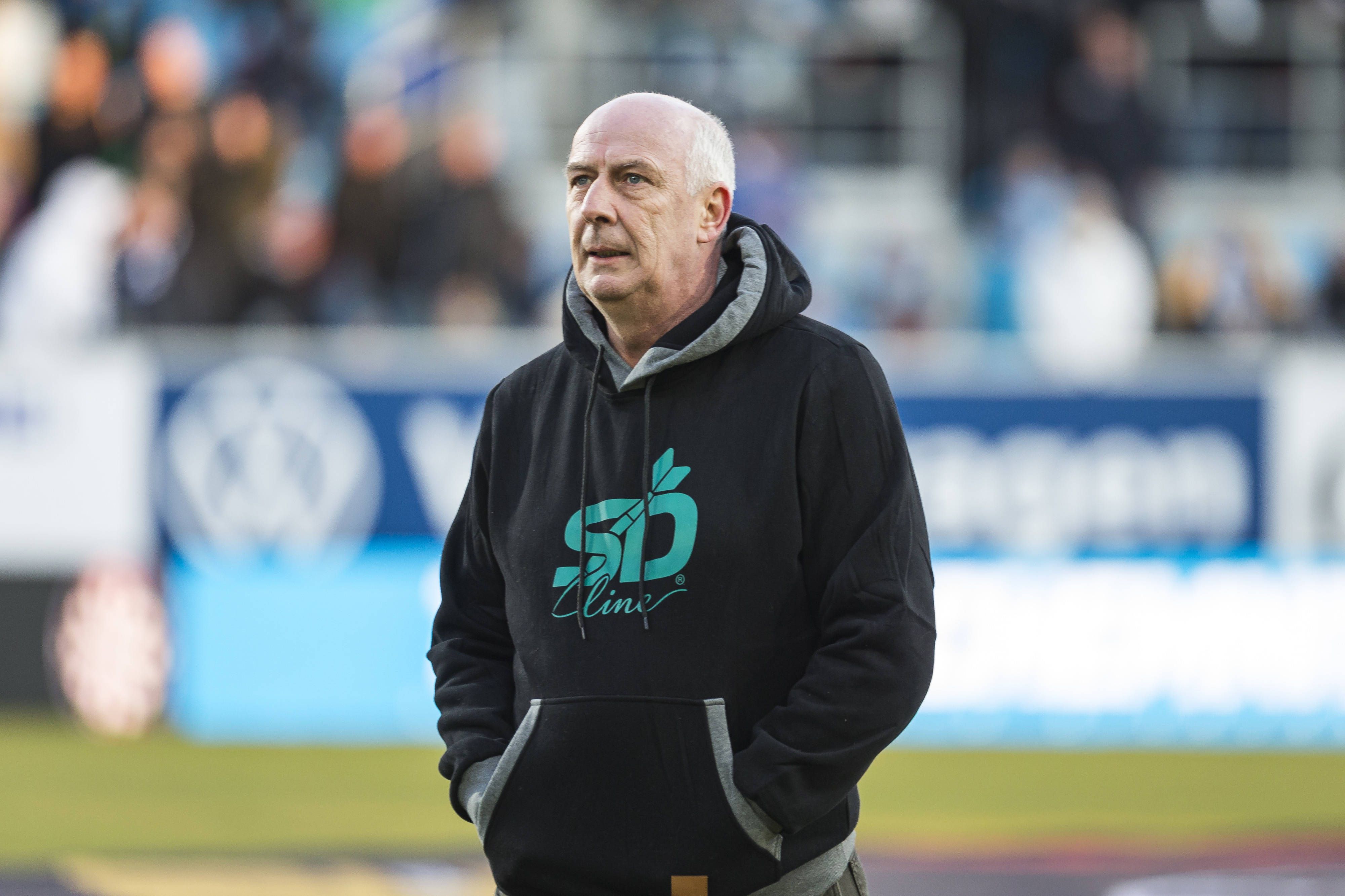 Deutschlands Fußball-Star Mario Basler. 