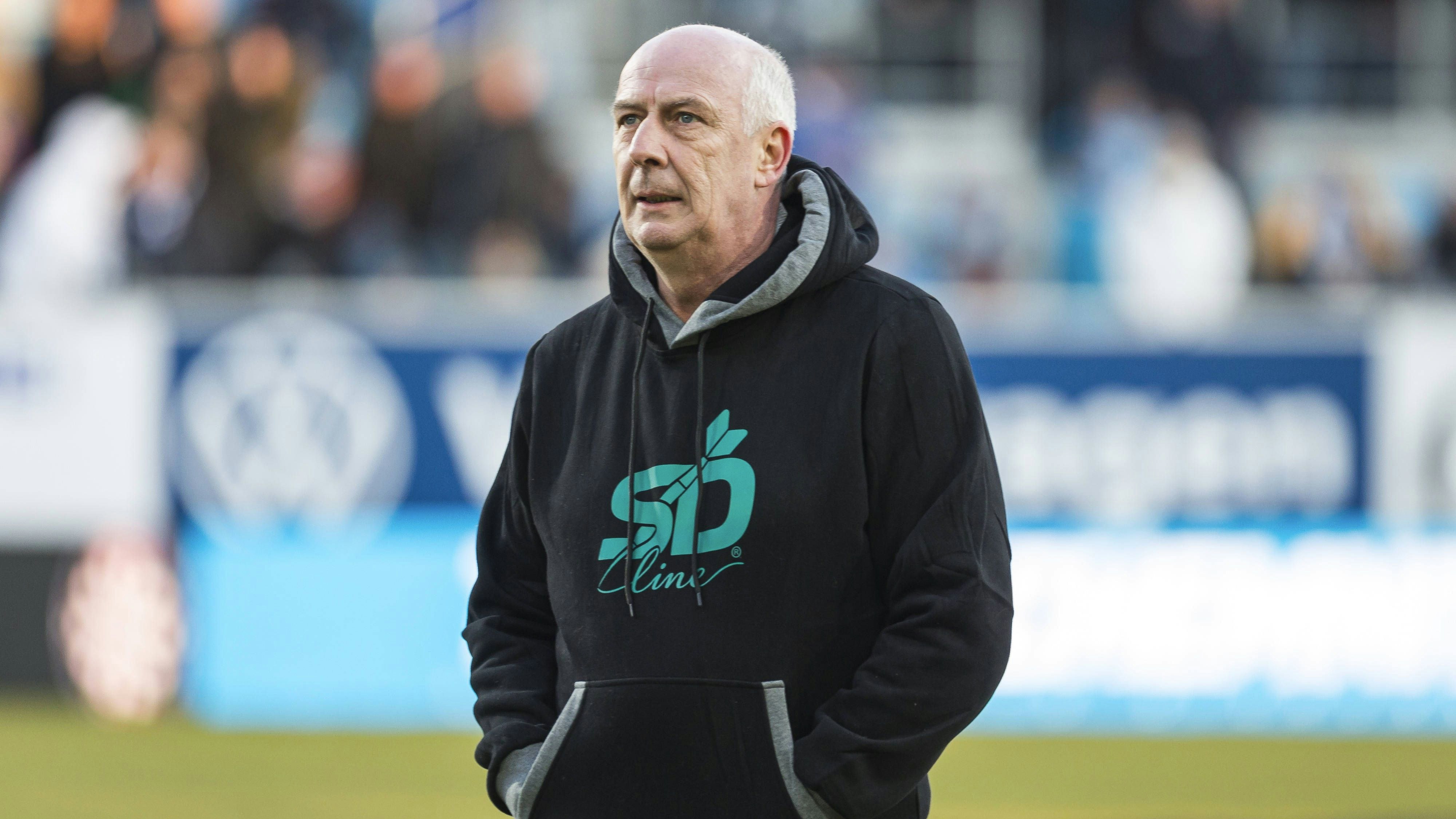 Deutschlands Fußball-Star Mario Basler. 