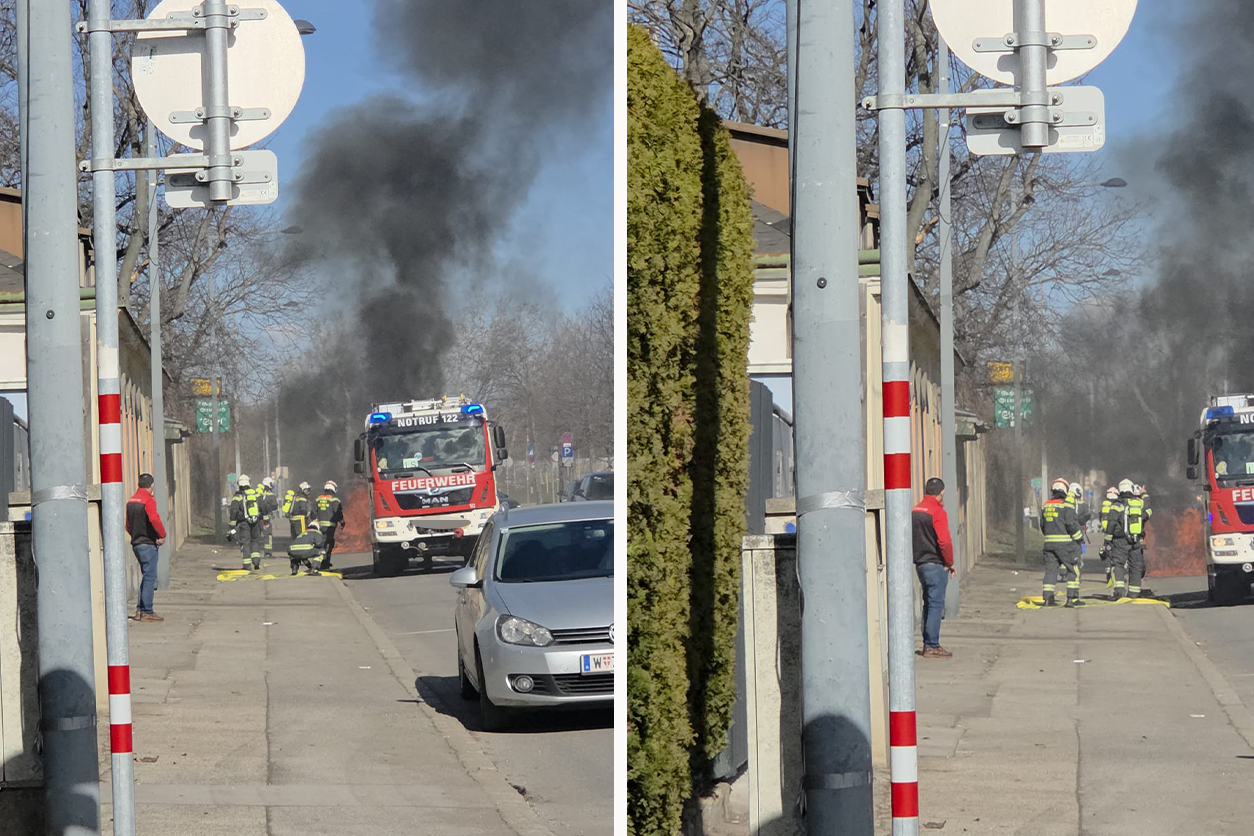 Am Mittwoch rückten die Einsatzkräfte zu einem Autobrand aus.