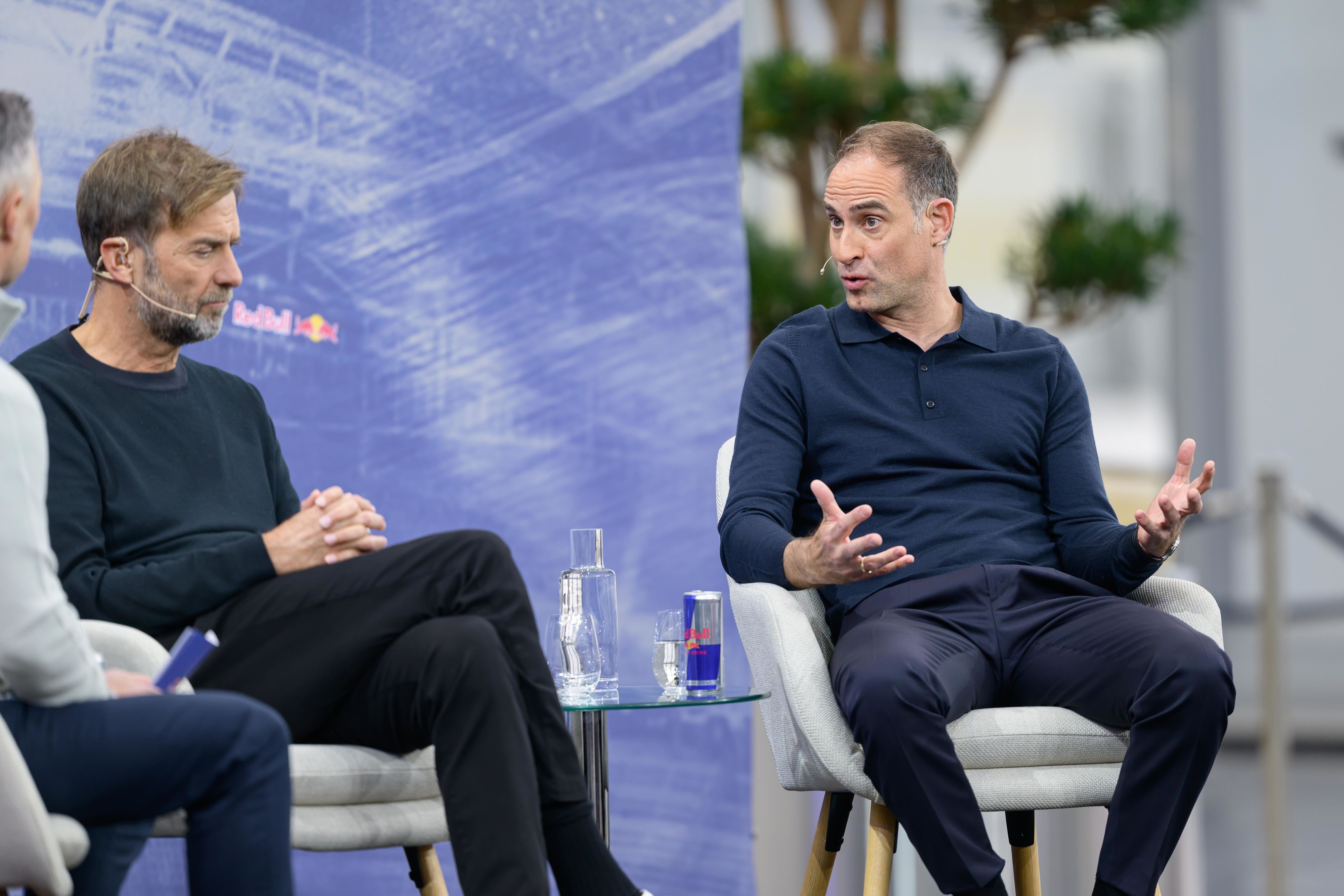 Jürgen Klopp un Oliver Mintzlaff.