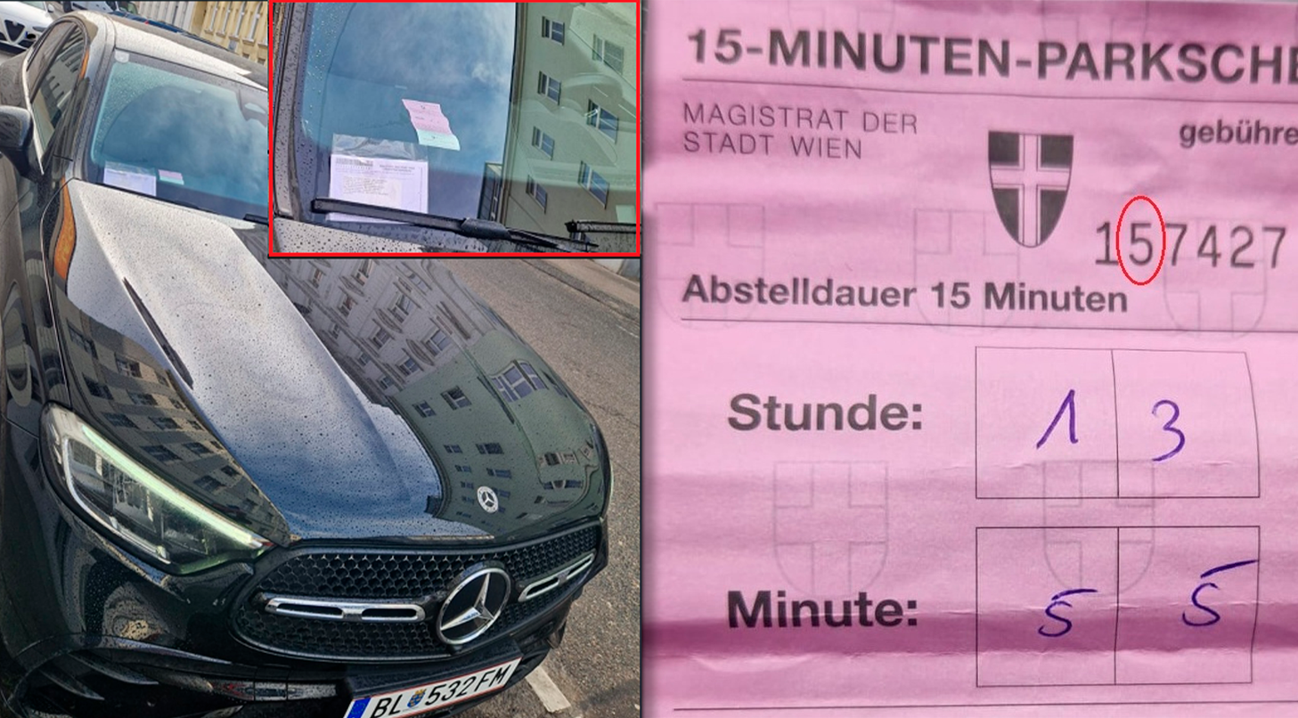 Dieser Mercedes wurde als Porsche abgestraft. 