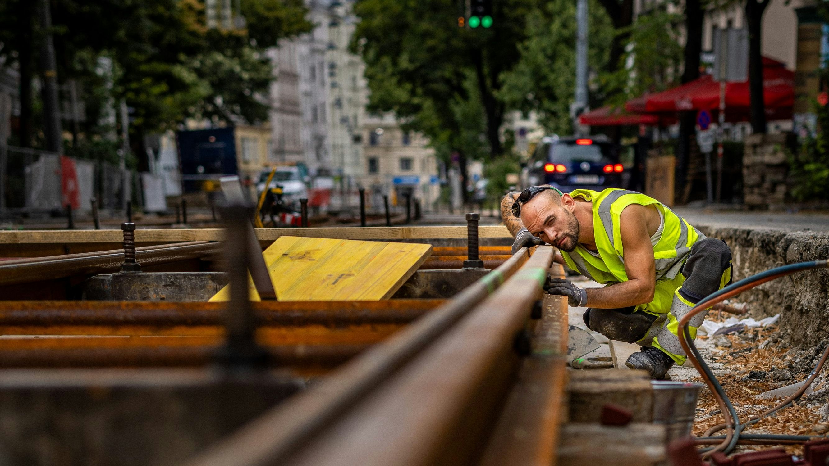 Die Gleisbausaison der Wiener Linien startet im März.